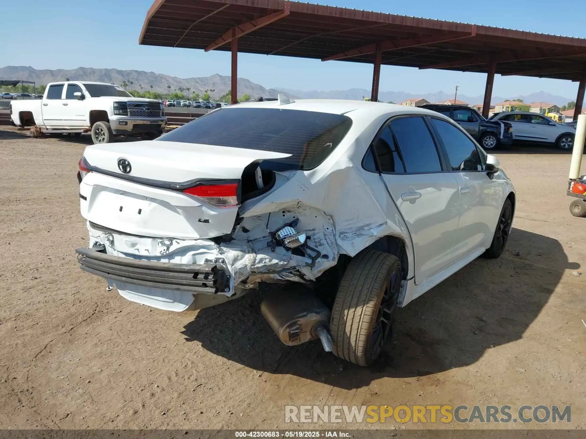 4 Photograph of a damaged car 5YFB4MDE7RP184995 TOYOTA COROLLA 2024