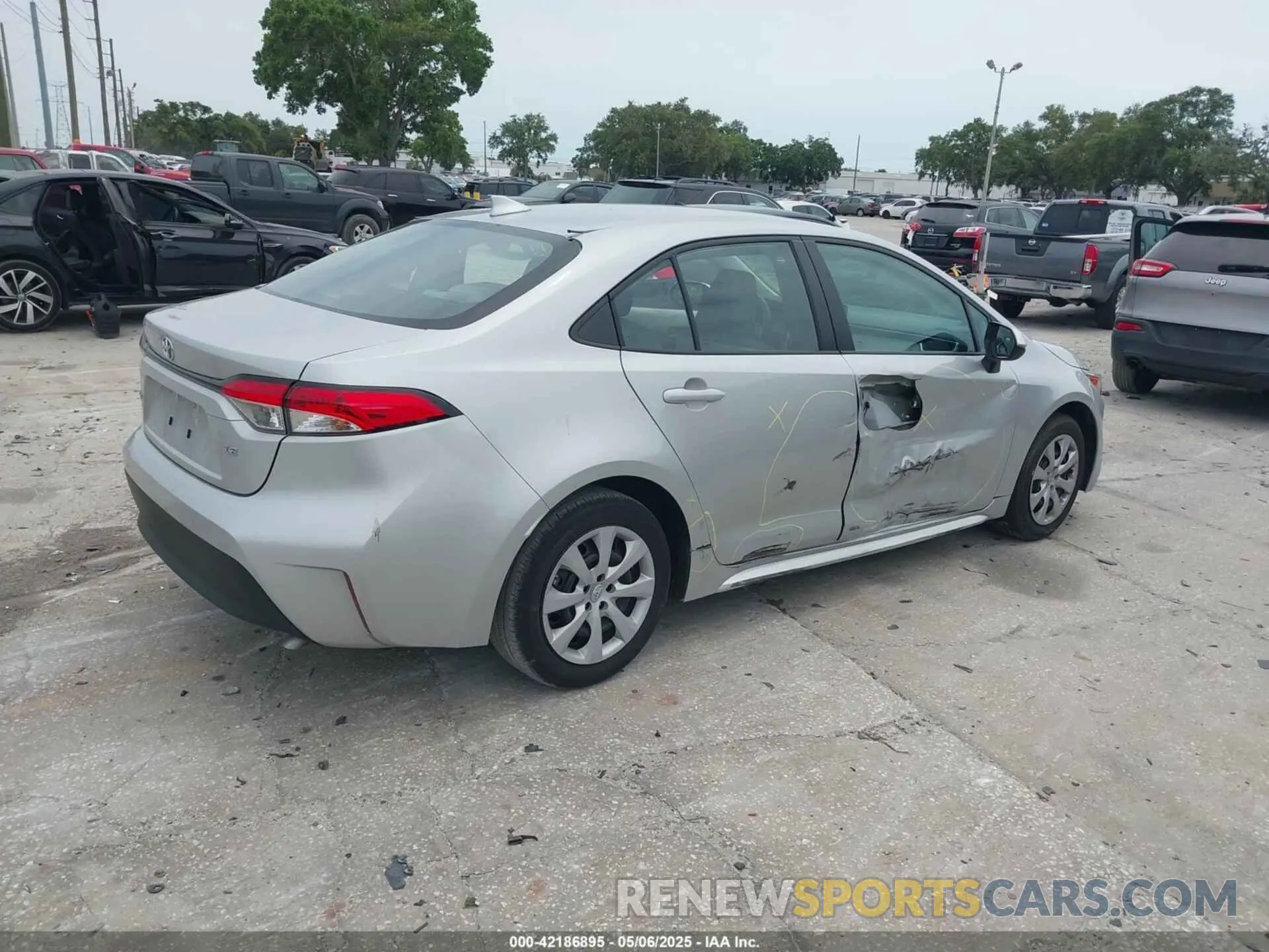 4 Фотография поврежденного автомобиля 5YFB4MDE7RP202413 TOYOTA COROLLA 2024