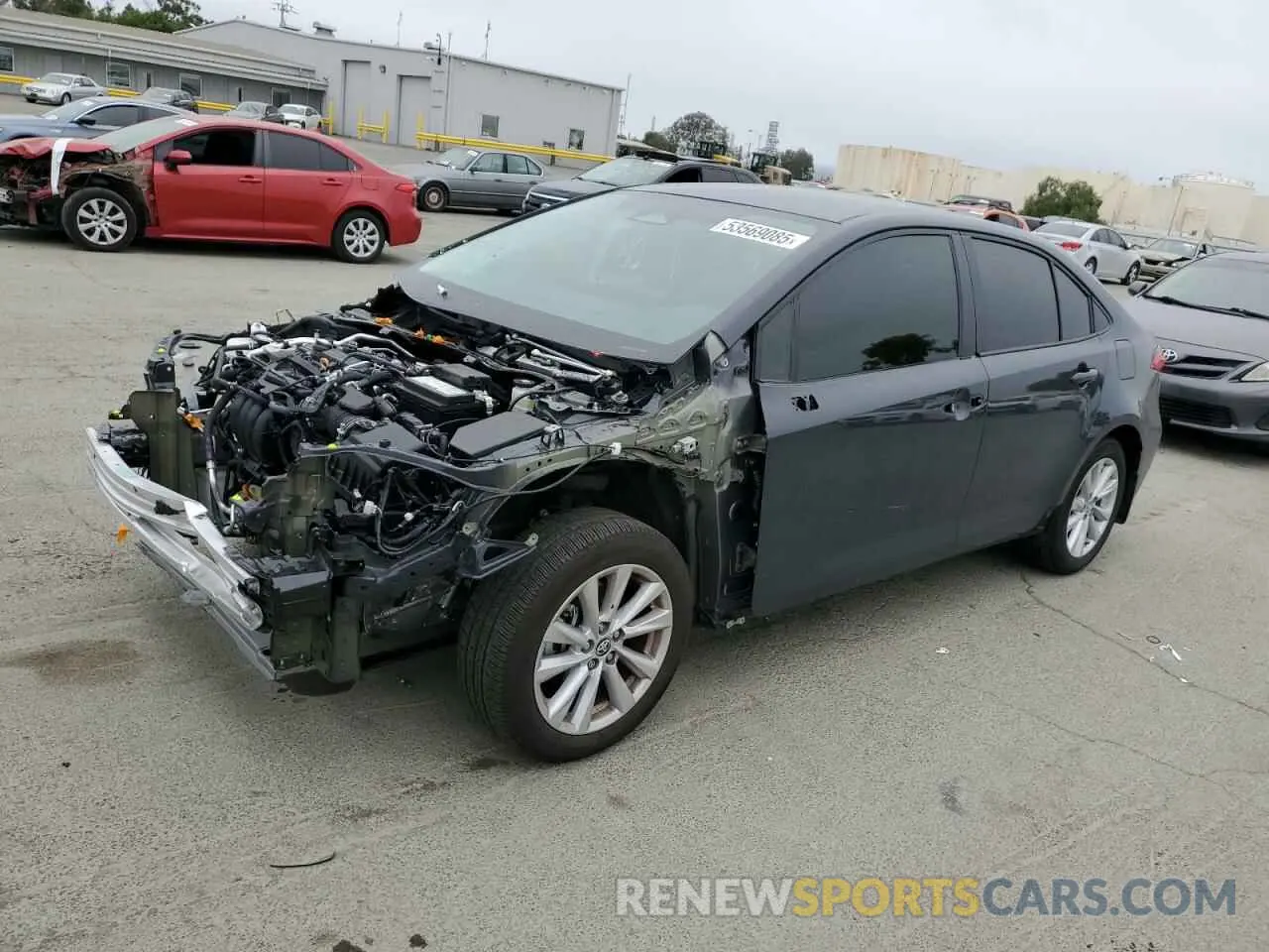 1 Photograph of a damaged car 5YFB4MDE7RP207921 TOYOTA COROLLA 2024
