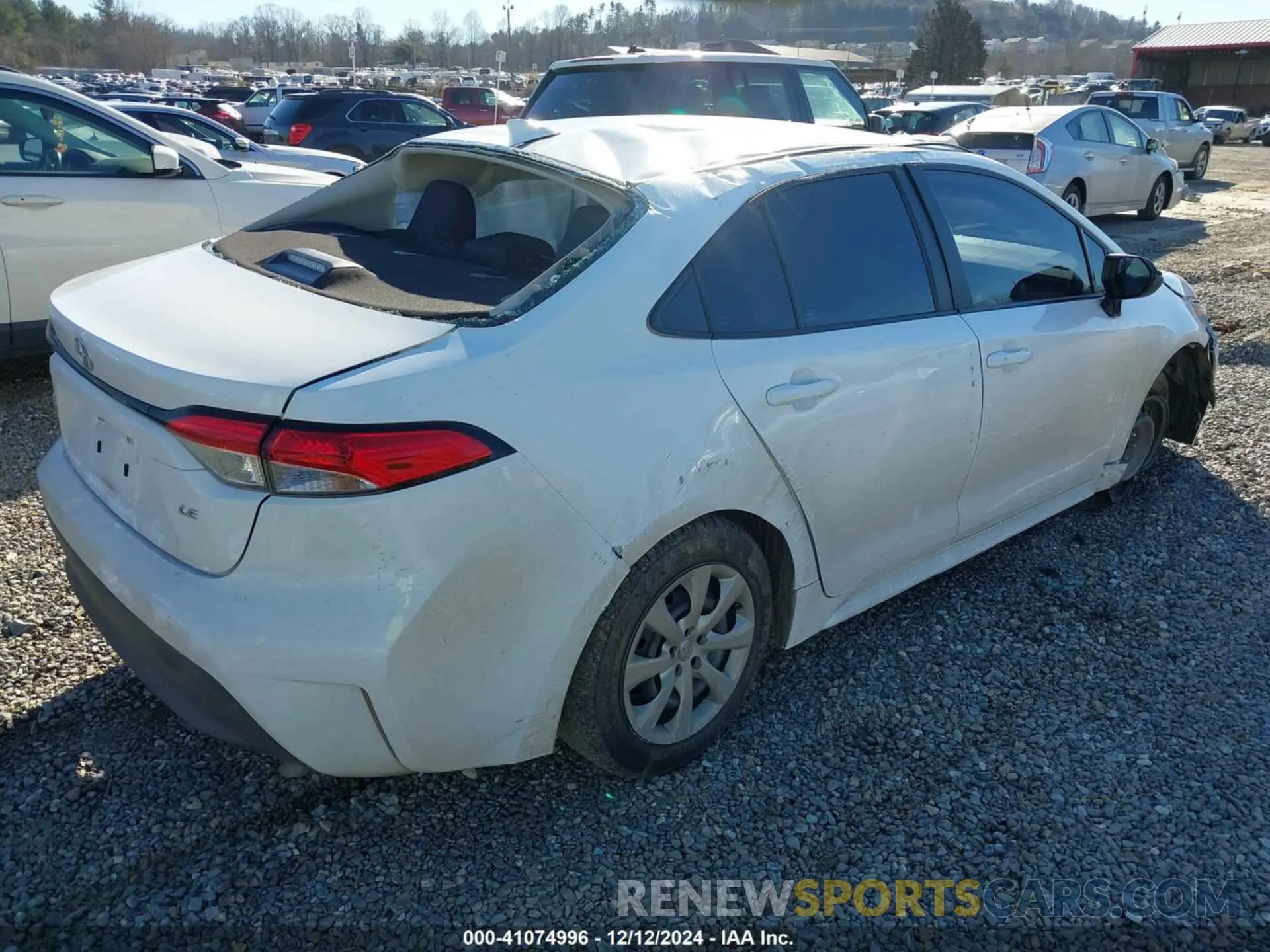 4 Photograph of a damaged car 5YFB4MDE8RP084419 TOYOTA COROLLA 2024