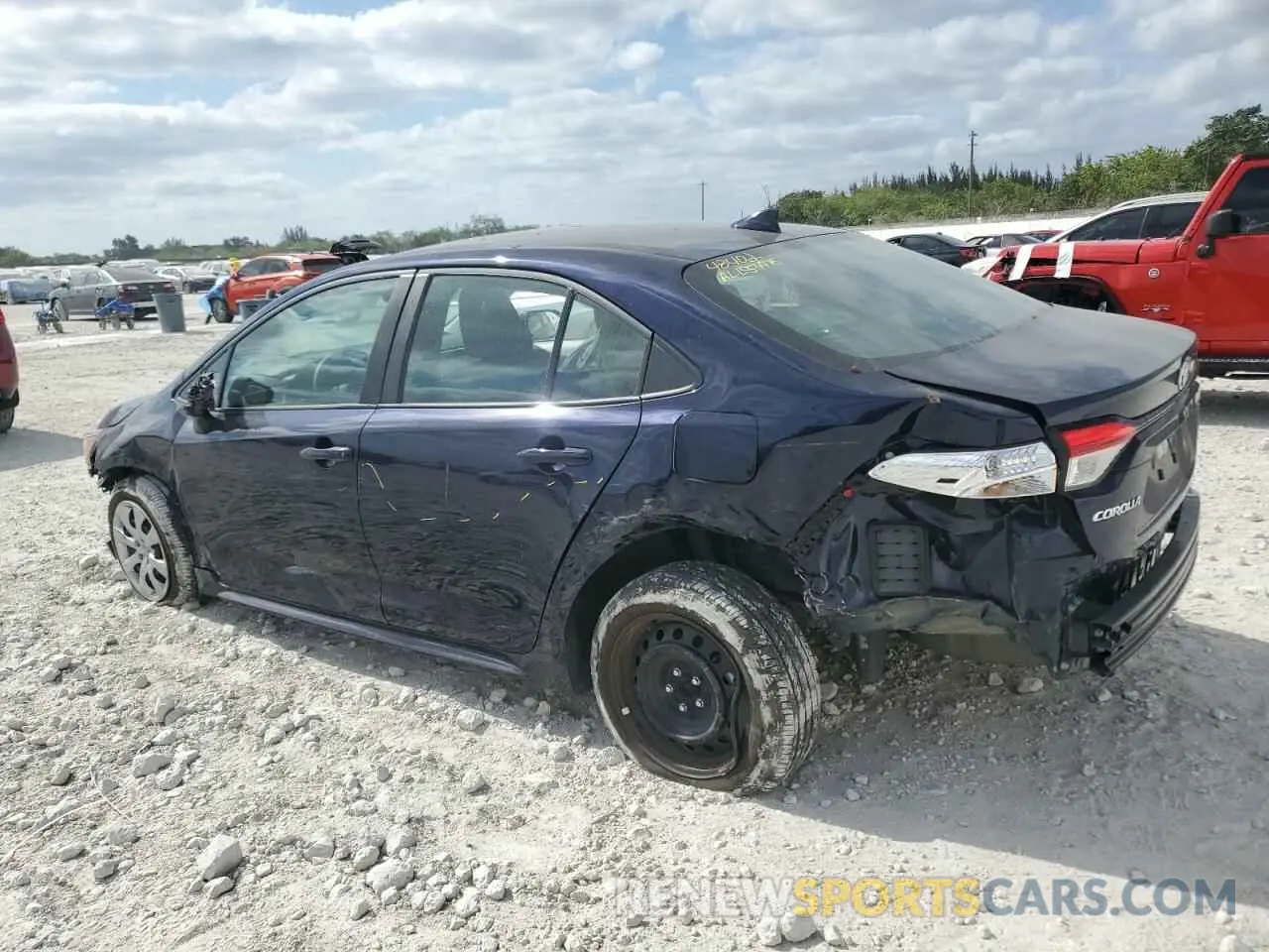 2 Photograph of a damaged car 5YFB4MDE8RP085683 TOYOTA COROLLA 2024