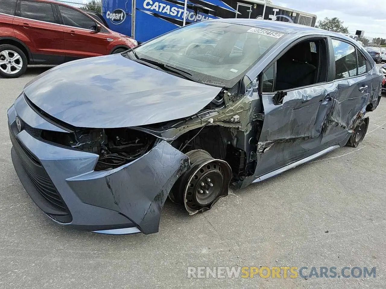 1 Photograph of a damaged car 5YFB4MDE8RP086784 TOYOTA COROLLA 2024