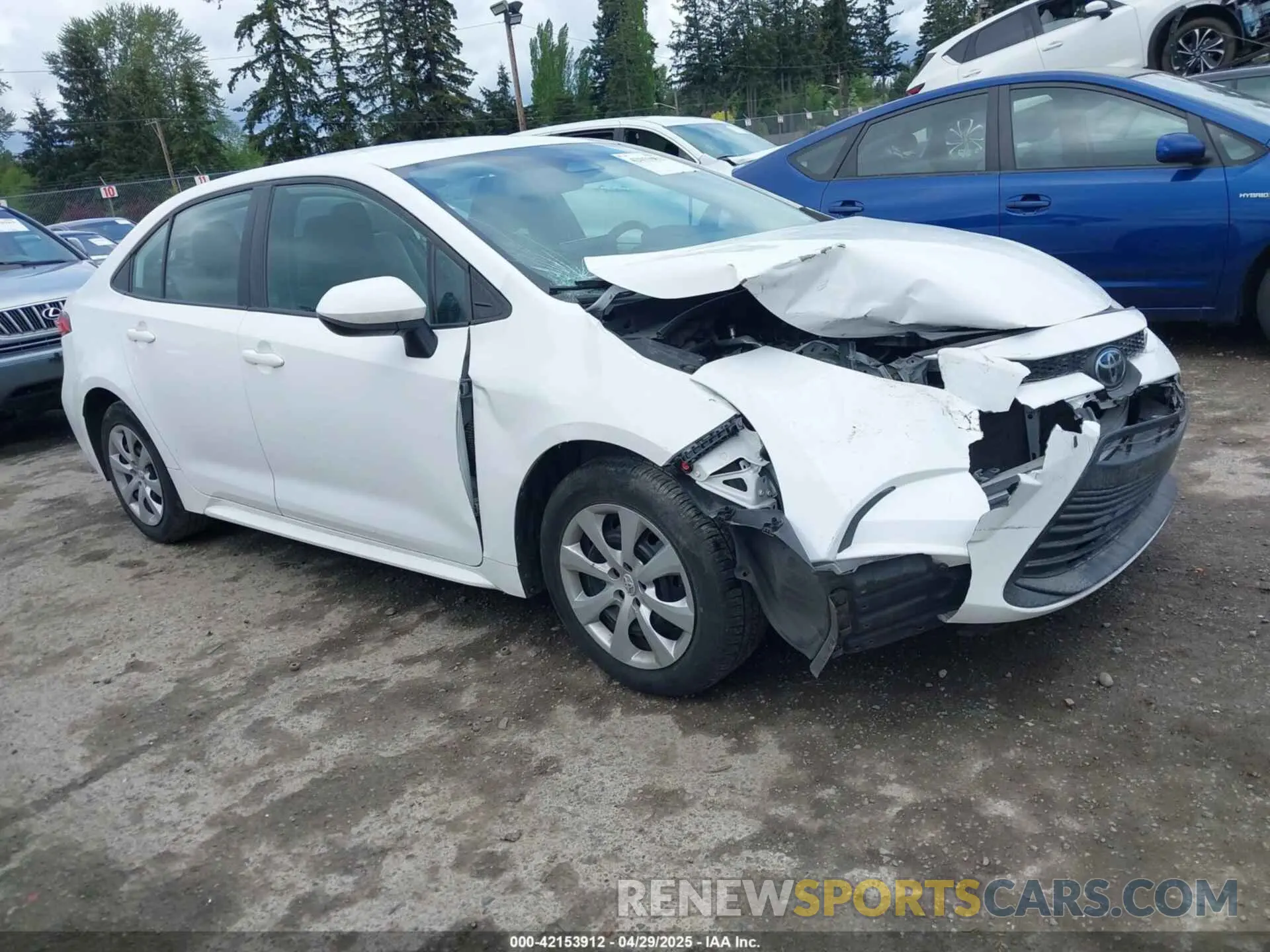 1 Photograph of a damaged car 5YFB4MDE8RP087708 TOYOTA COROLLA 2024