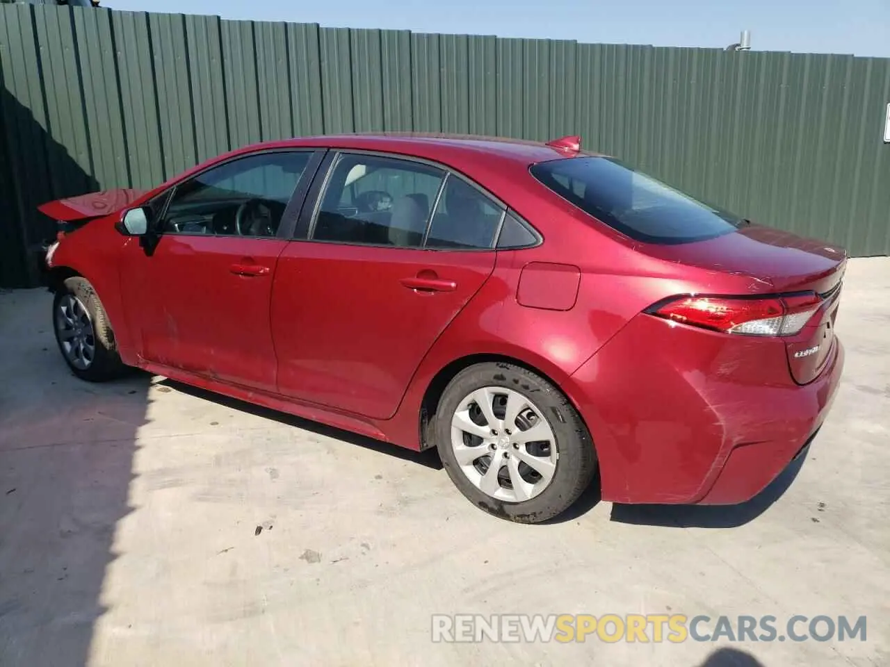 2 Photograph of a damaged car 5YFB4MDE8RP130640 TOYOTA COROLLA 2024