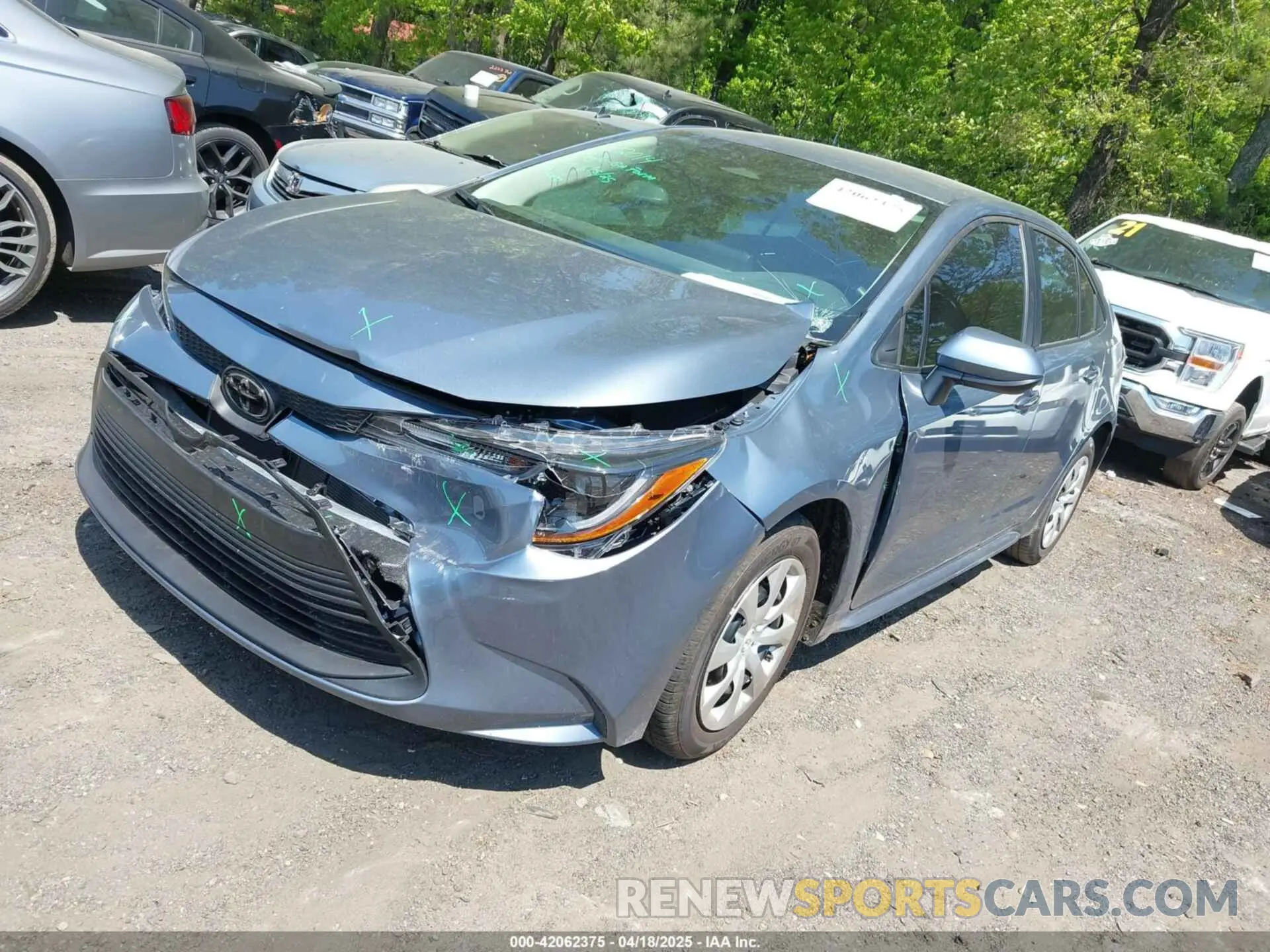 2 Фотография поврежденного автомобиля 5YFB4MDE8RP156719 TOYOTA COROLLA 2024