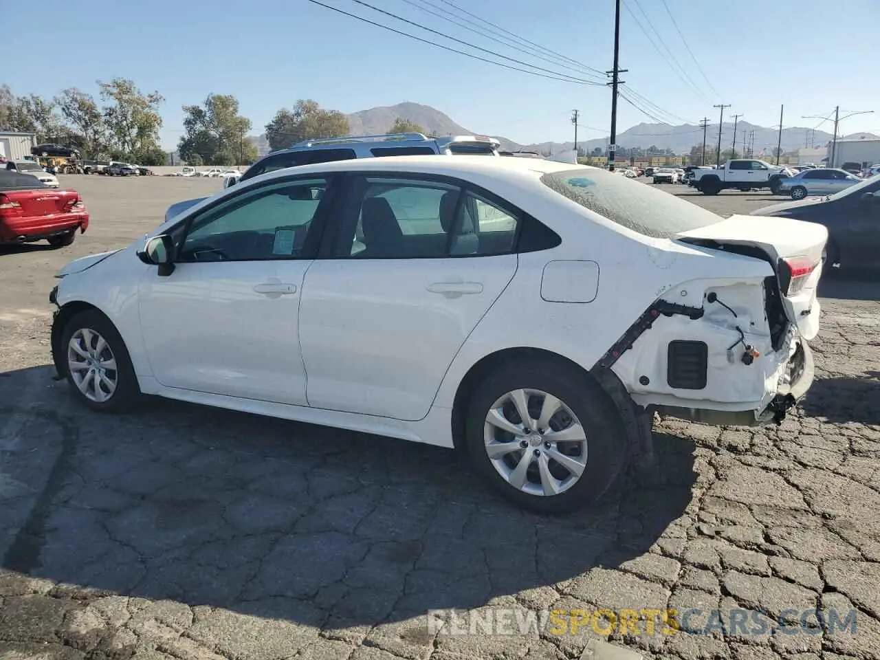 2 Photograph of a damaged car 5YFB4MDE8RP162066 TOYOTA COROLLA 2024