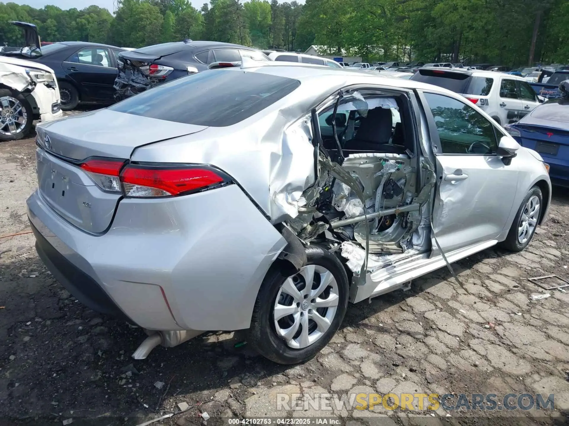 4 Фотография поврежденного автомобиля 5YFB4MDE8RP170720 TOYOTA COROLLA 2024