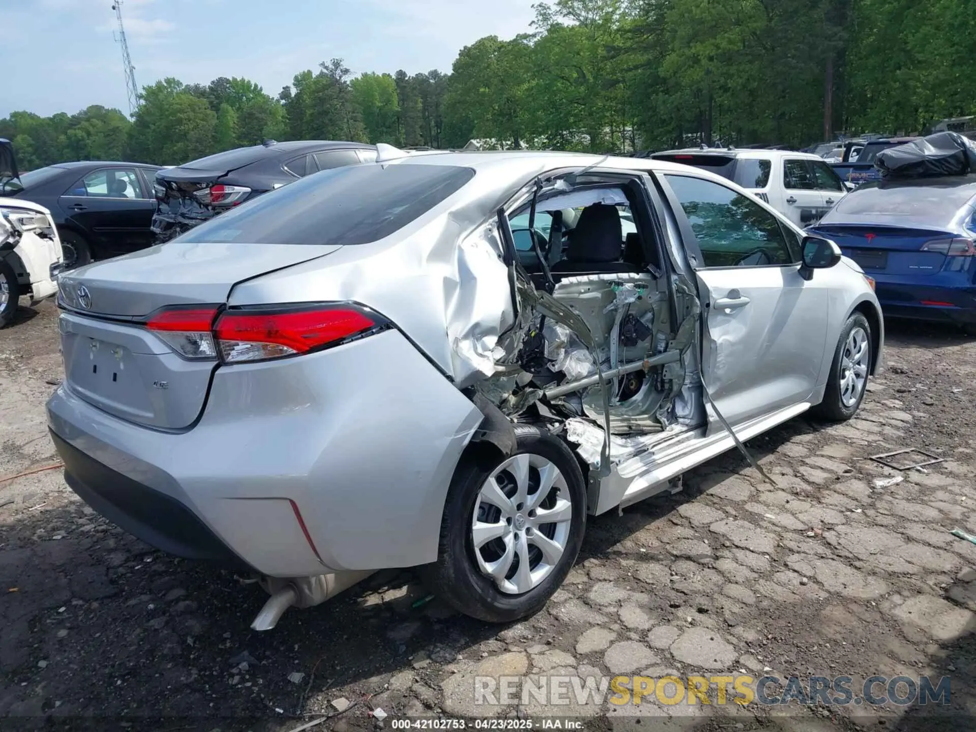 6 Фотография поврежденного автомобиля 5YFB4MDE8RP170720 TOYOTA COROLLA 2024