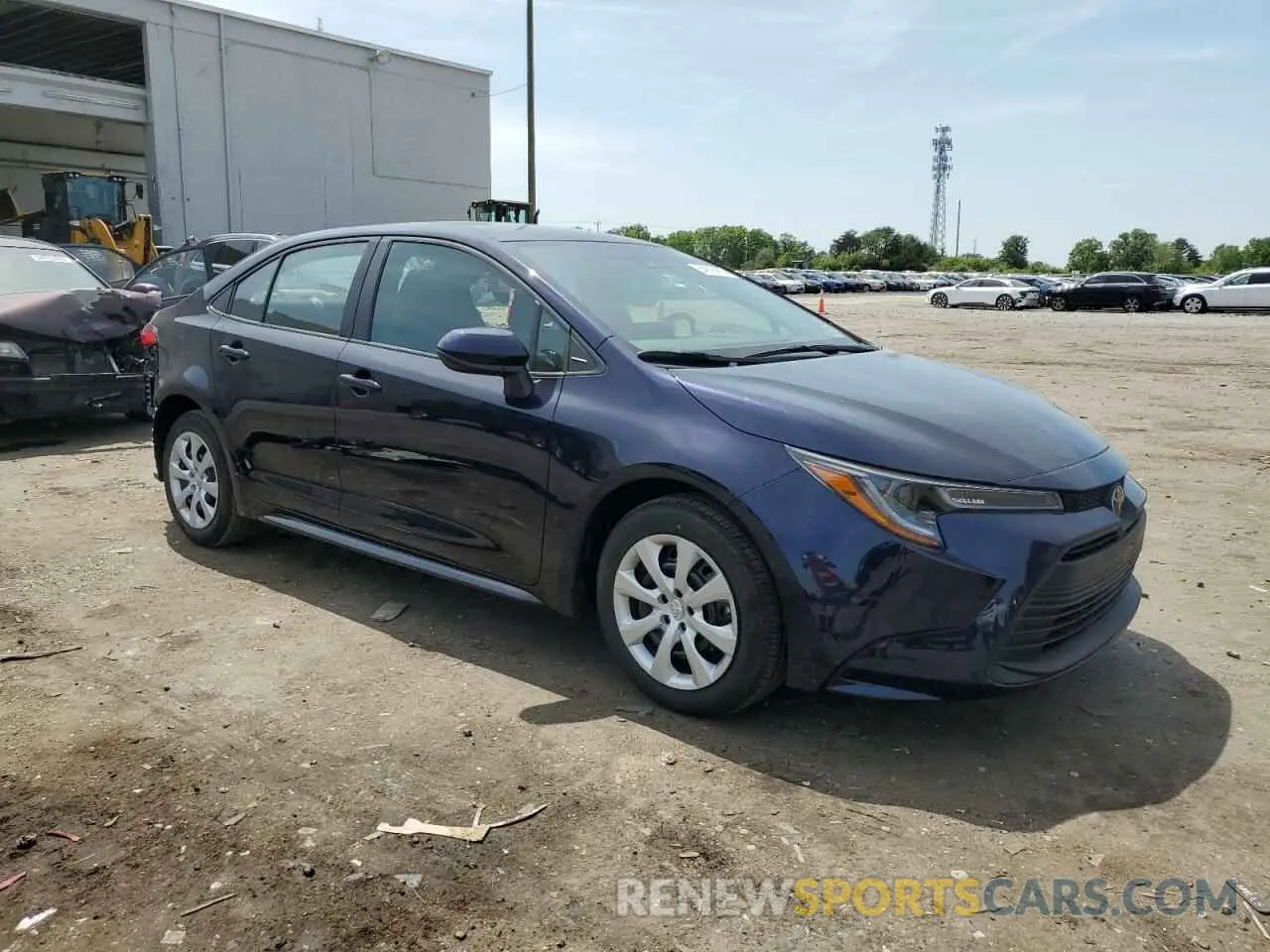 4 Photograph of a damaged car 5YFB4MDE8RP202131 TOYOTA COROLLA 2024