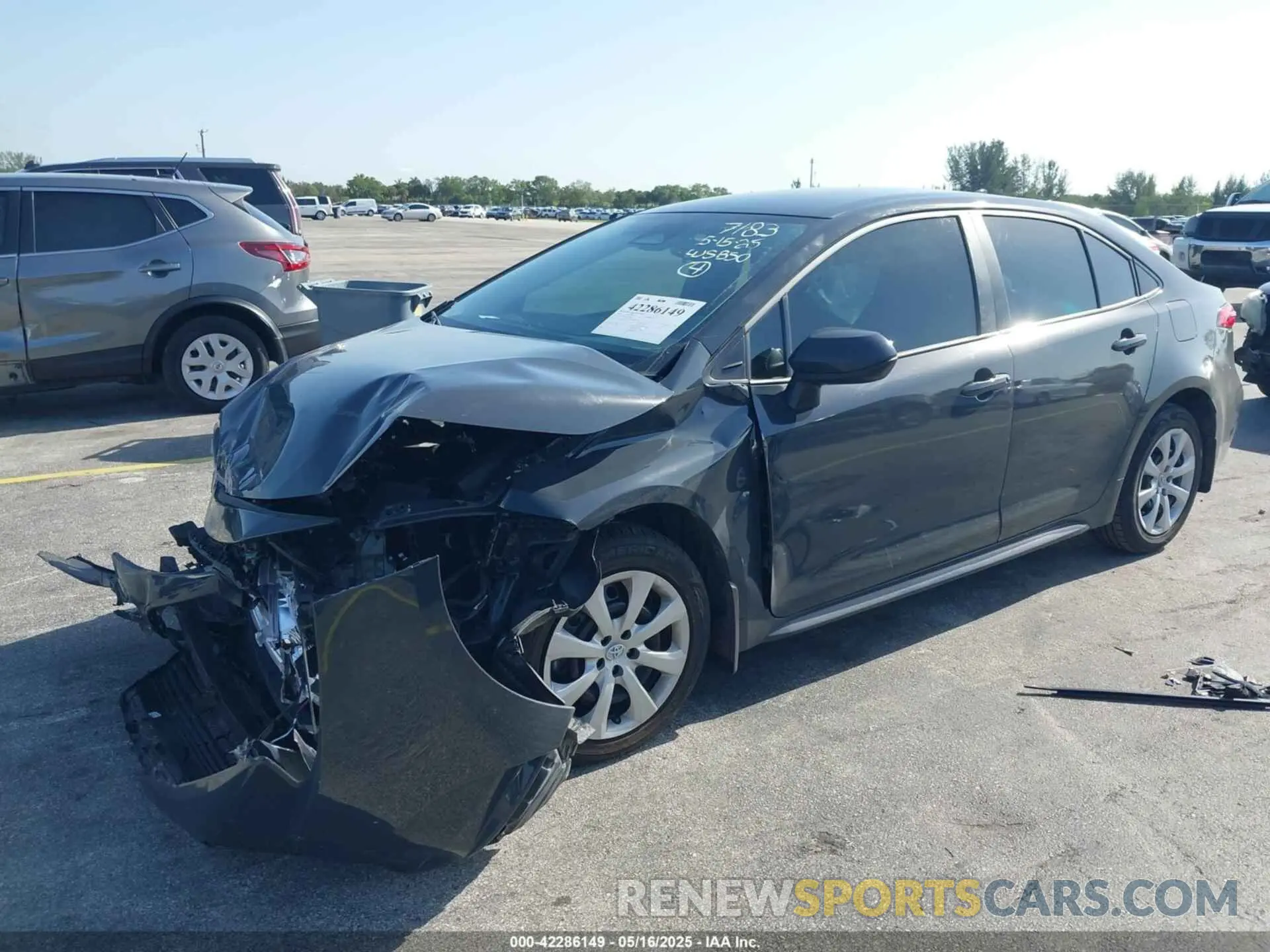 2 Фотография поврежденного автомобиля 5YFB4MDE8RP207183 TOYOTA COROLLA 2024