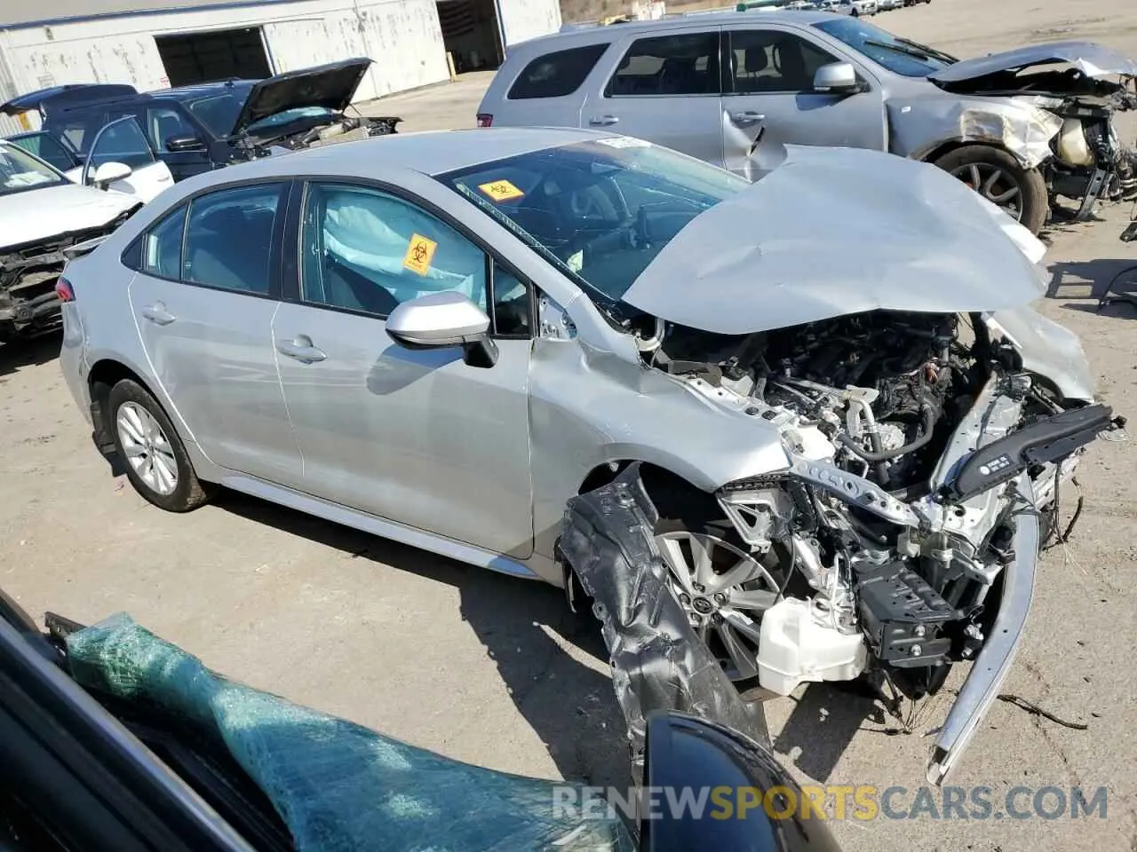 4 Фотография поврежденного автомобиля 5YFB4MDE8RP210858 TOYOTA COROLLA 2024
