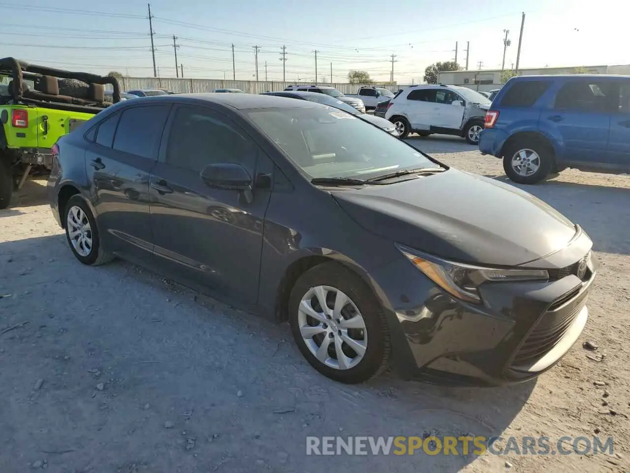 4 Photograph of a damaged car 5YFB4MDE9RP124054 TOYOTA COROLLA 2024