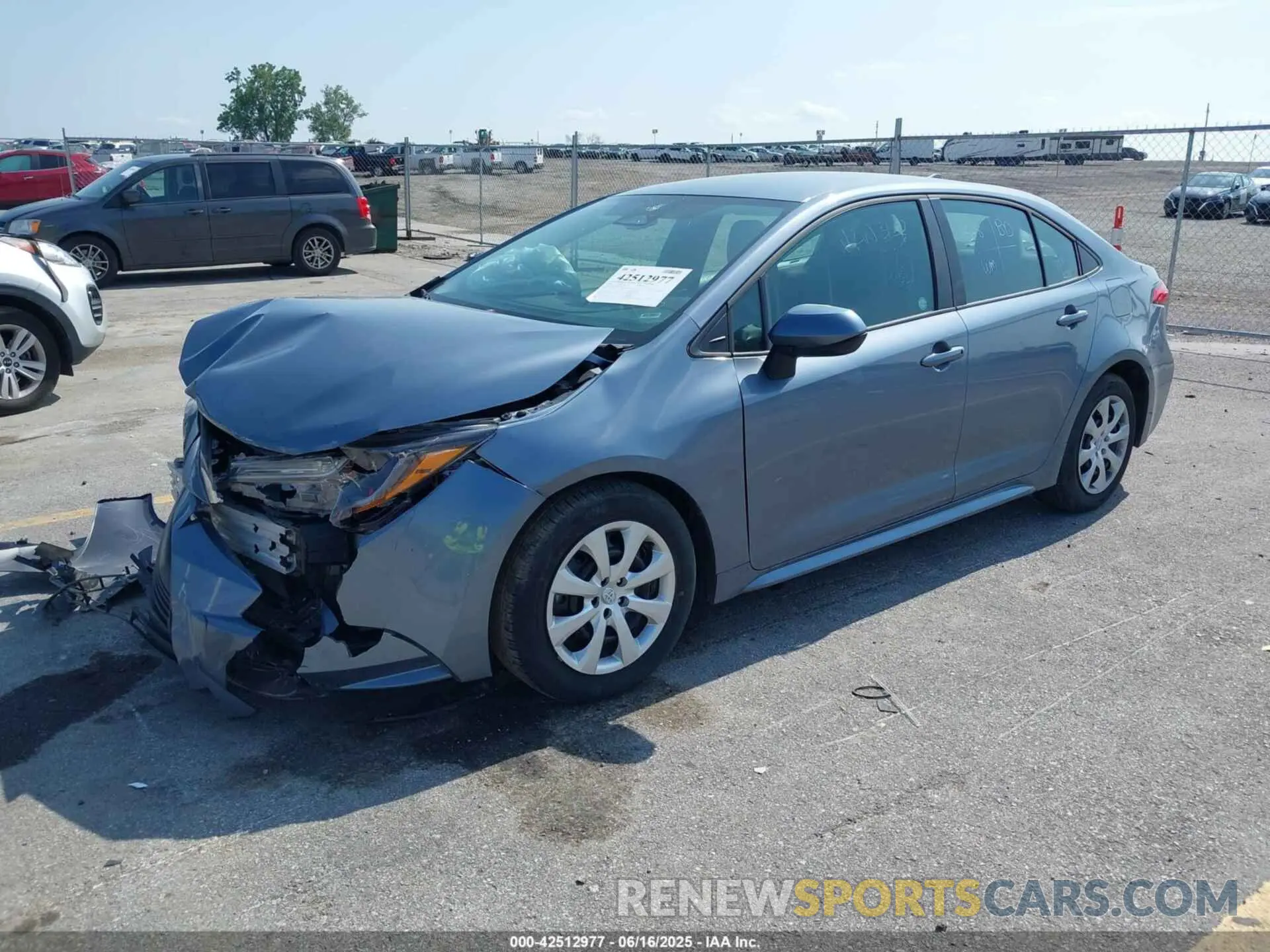 2 Photograph of a damaged car 5YFB4MDE9RP147432 TOYOTA COROLLA 2024