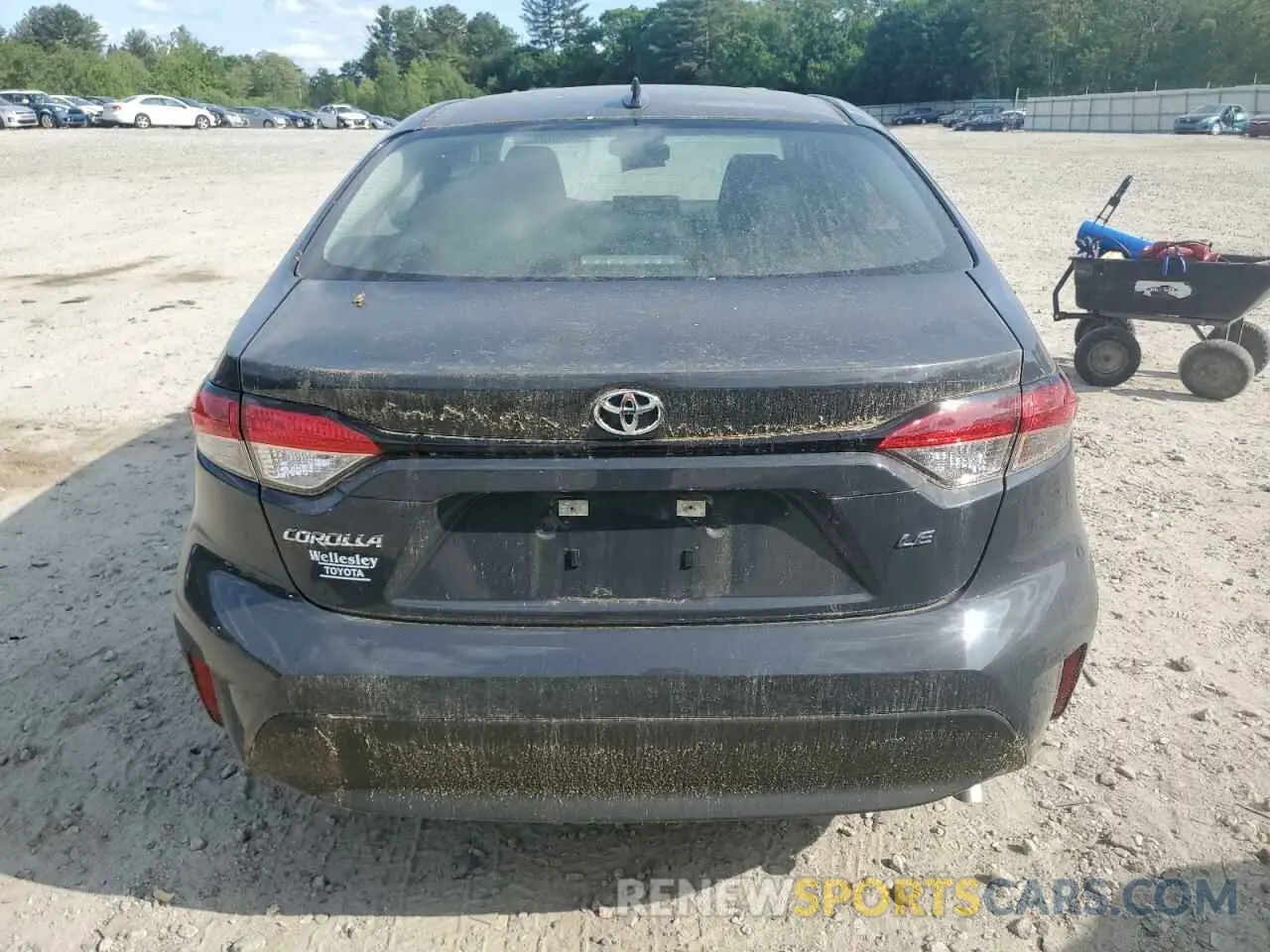6 Фотография поврежденного автомобиля 5YFB4MDE9RP186893 TOYOTA COROLLA 2024