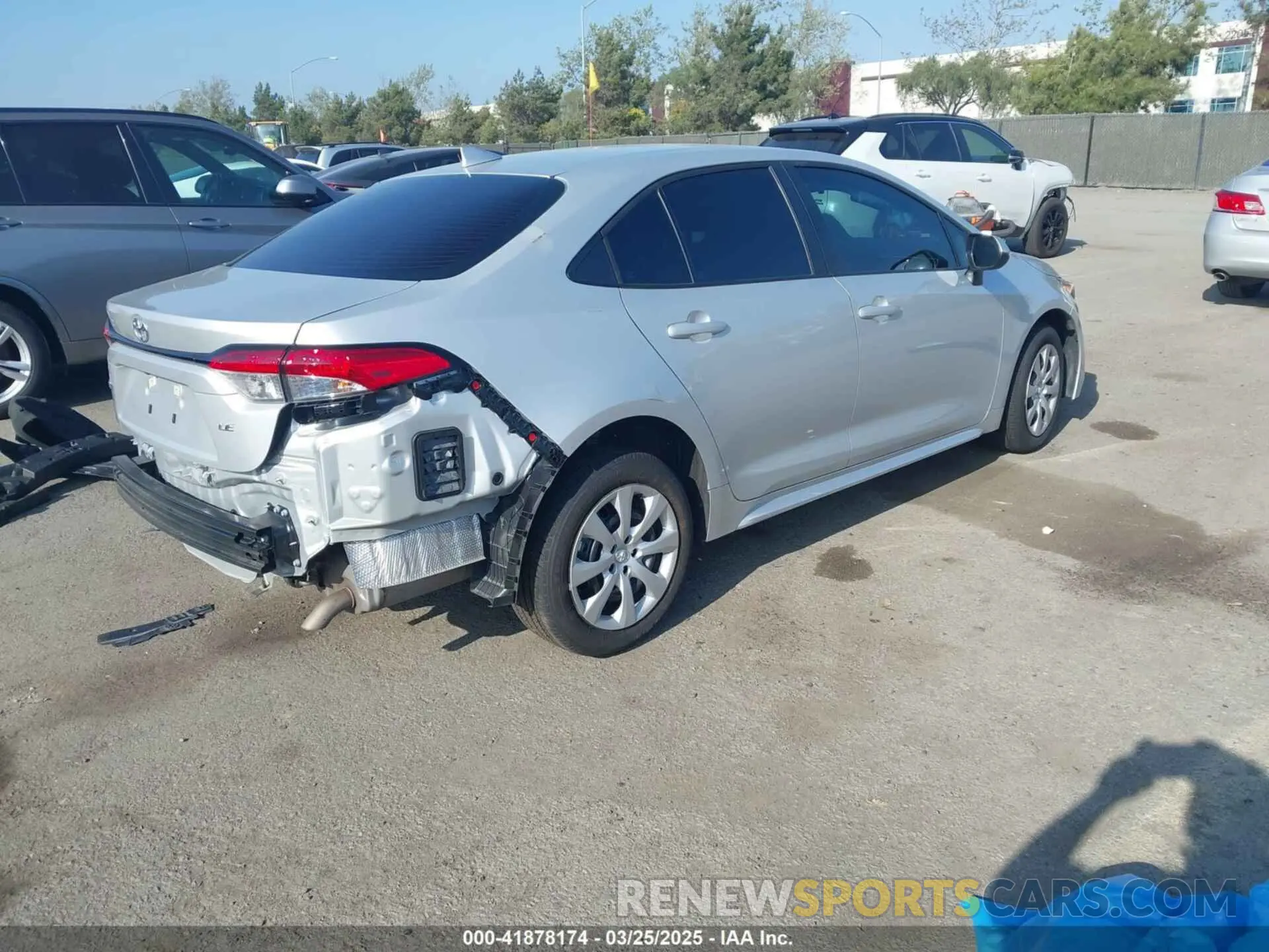 4 Фотография поврежденного автомобиля 5YFB4MDE9RP199000 TOYOTA COROLLA 2024