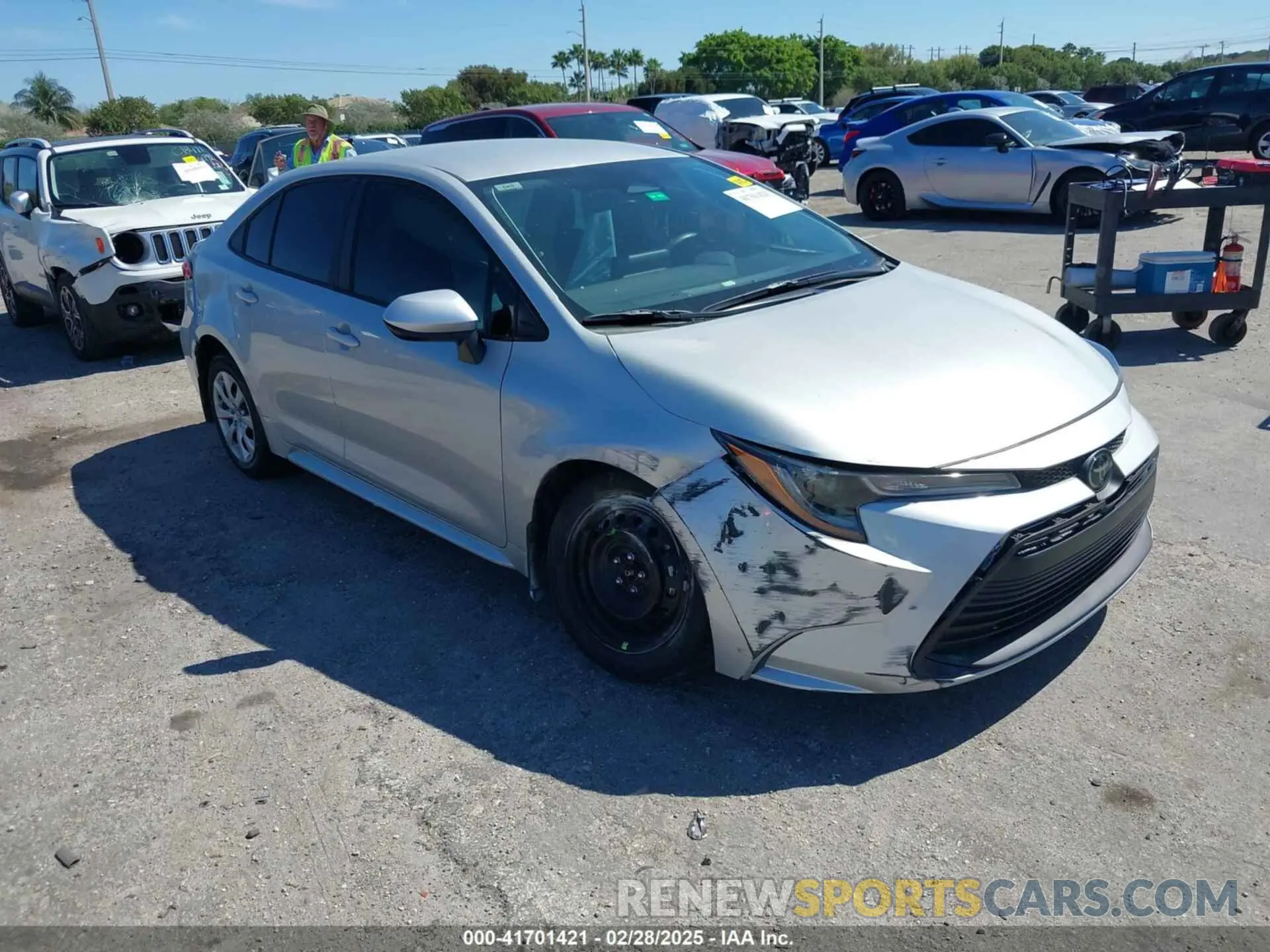 1 Фотография поврежденного автомобиля 5YFB4MDE9RP206060 TOYOTA COROLLA 2024