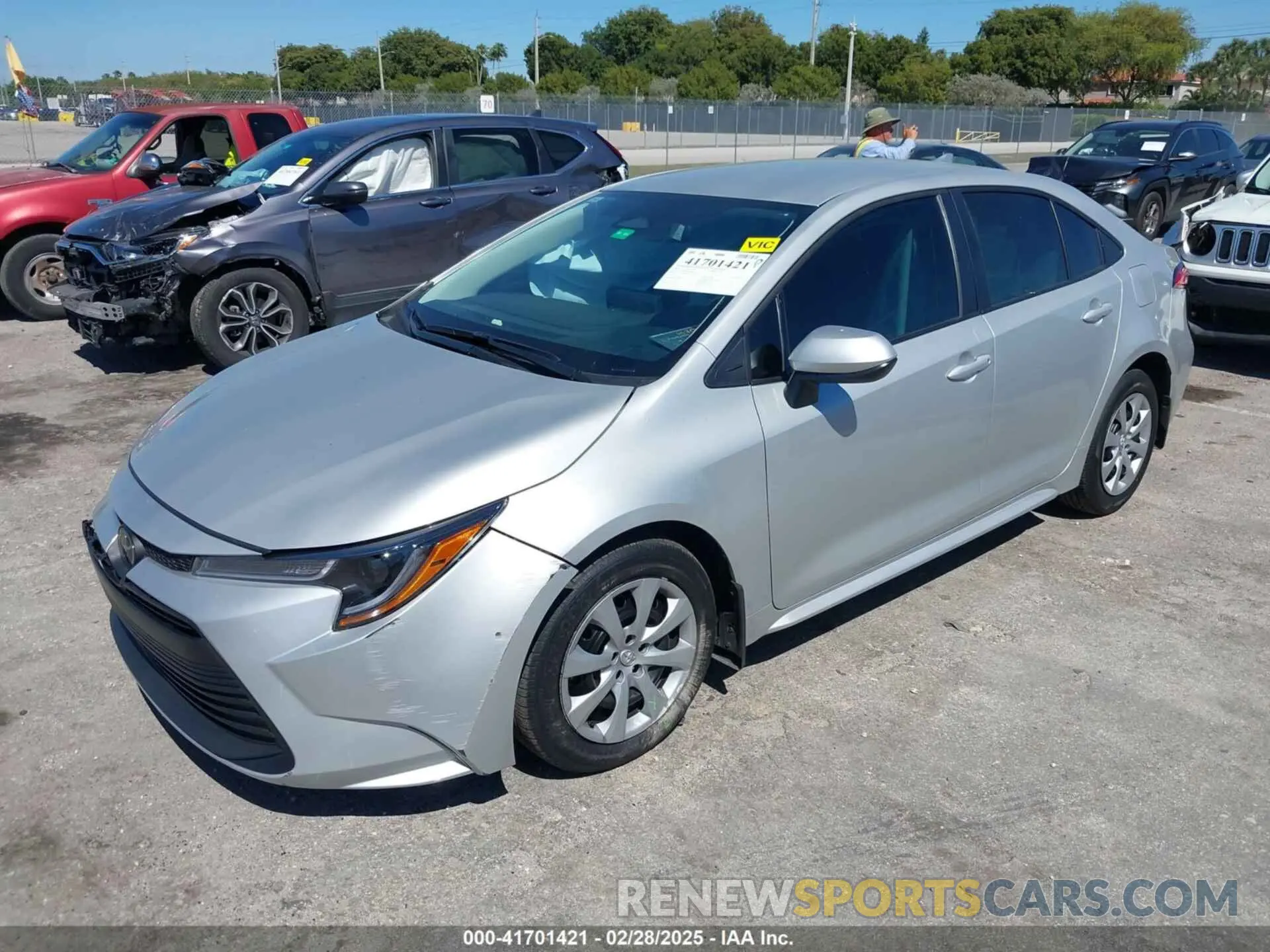 2 Фотография поврежденного автомобиля 5YFB4MDE9RP206060 TOYOTA COROLLA 2024