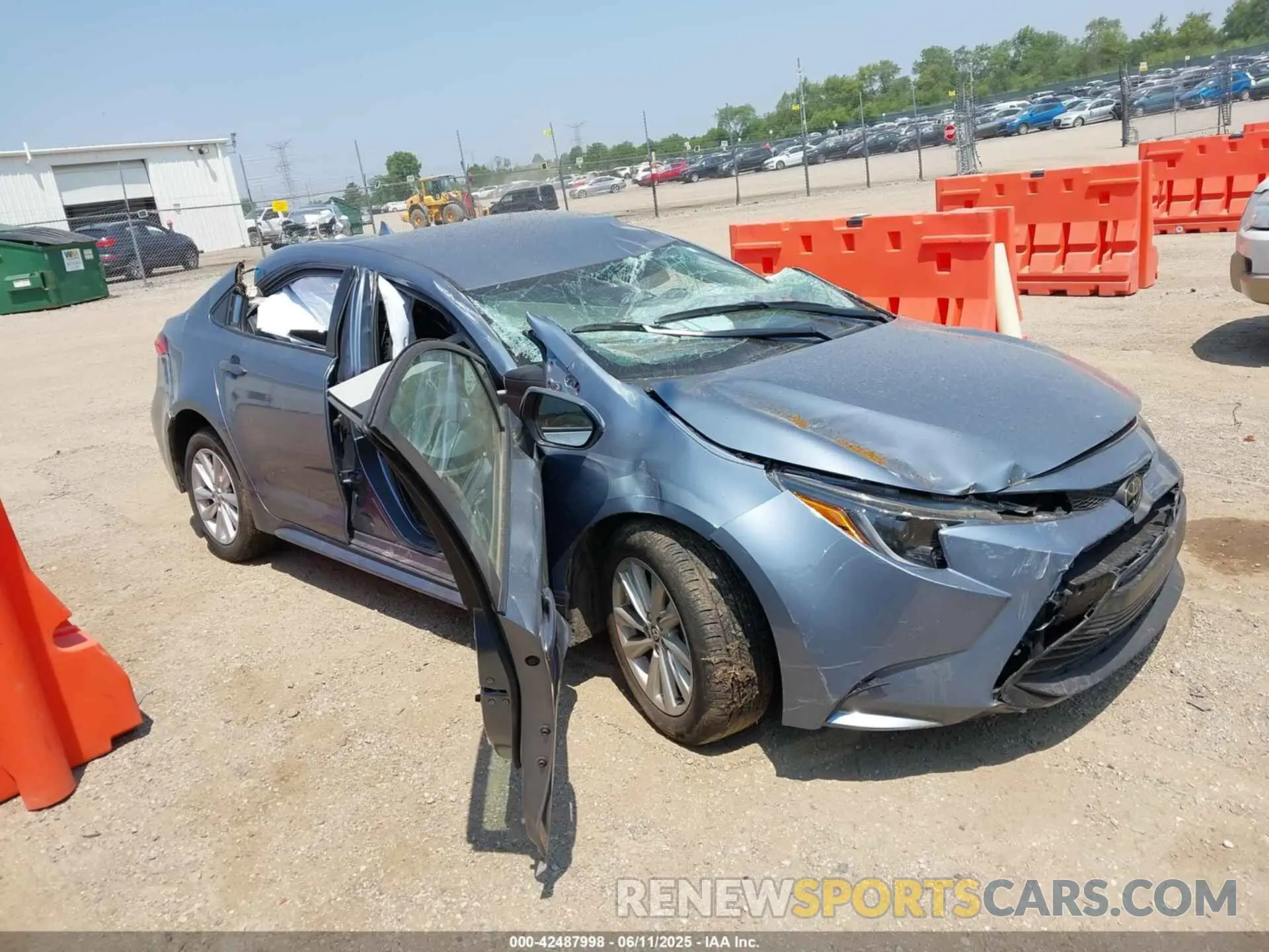 1 Photograph of a damaged car 5YFB4MDE9RP213378 TOYOTA COROLLA 2024