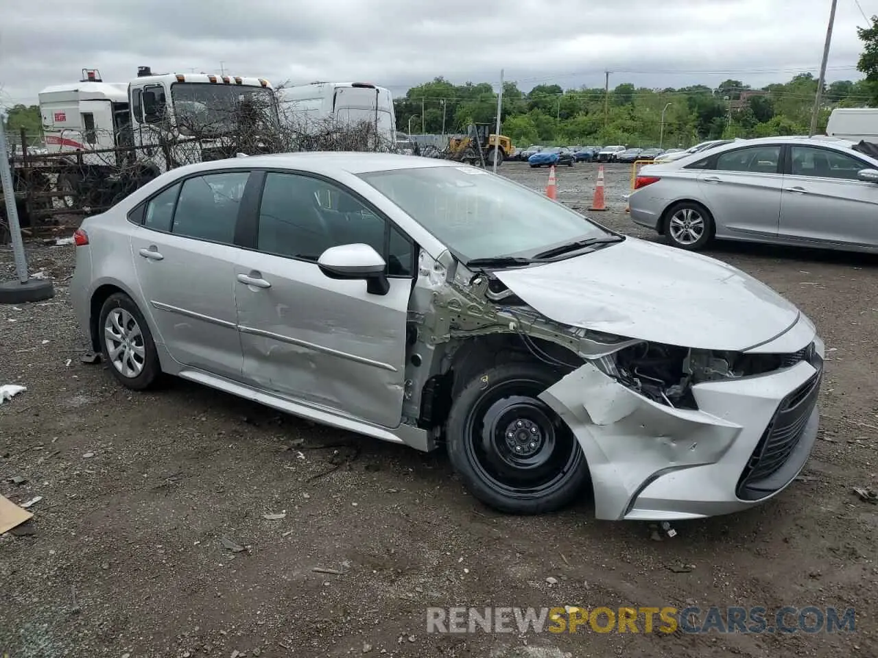 4 Photograph of a damaged car 5YFB4MDE9RP216104 TOYOTA COROLLA 2024