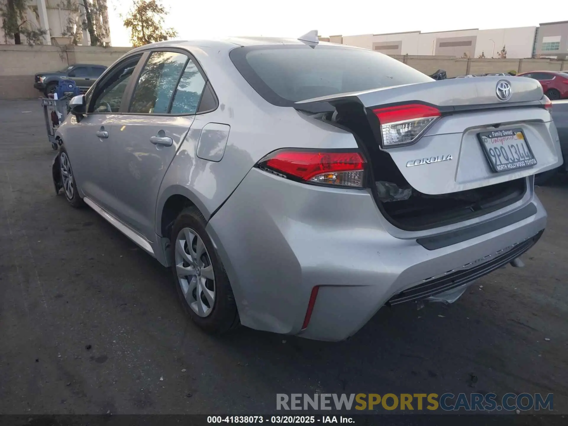 3 Photograph of a damaged car 5YFB4MDE9RP227796 TOYOTA COROLLA 2024