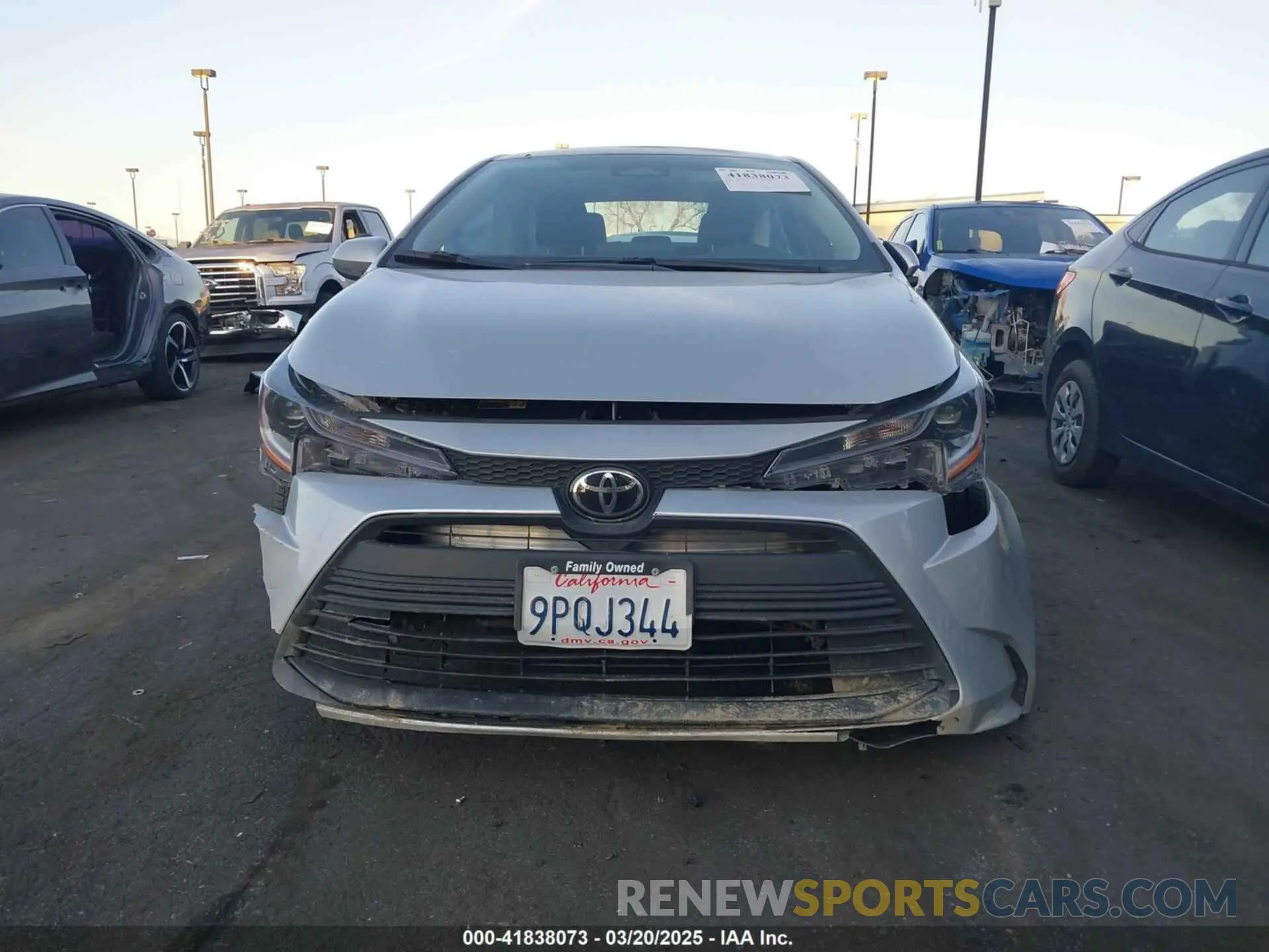 6 Photograph of a damaged car 5YFB4MDE9RP227796 TOYOTA COROLLA 2024