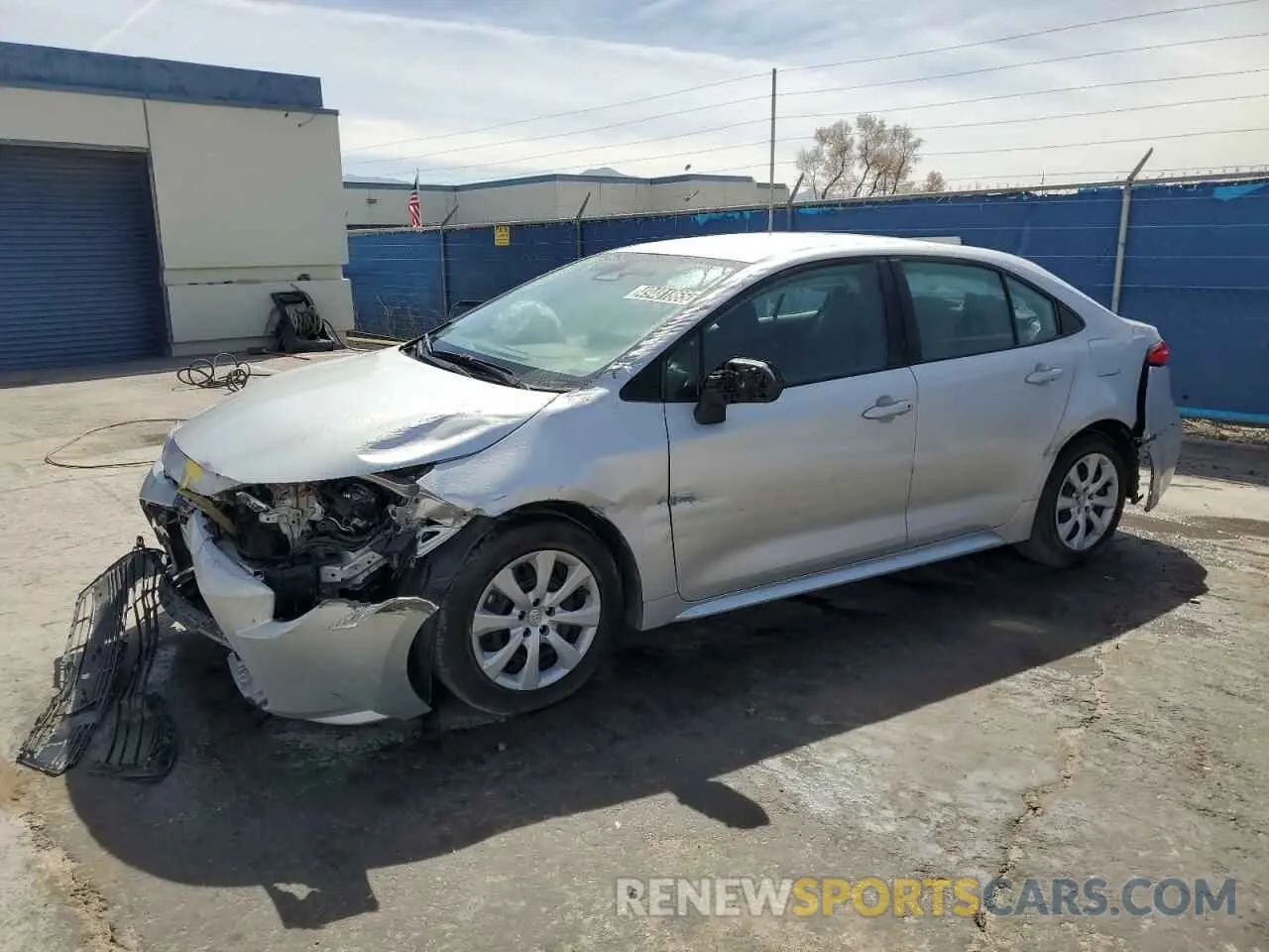 1 Photograph of a damaged car 5YFB4MDEXRP096426 TOYOTA COROLLA 2024