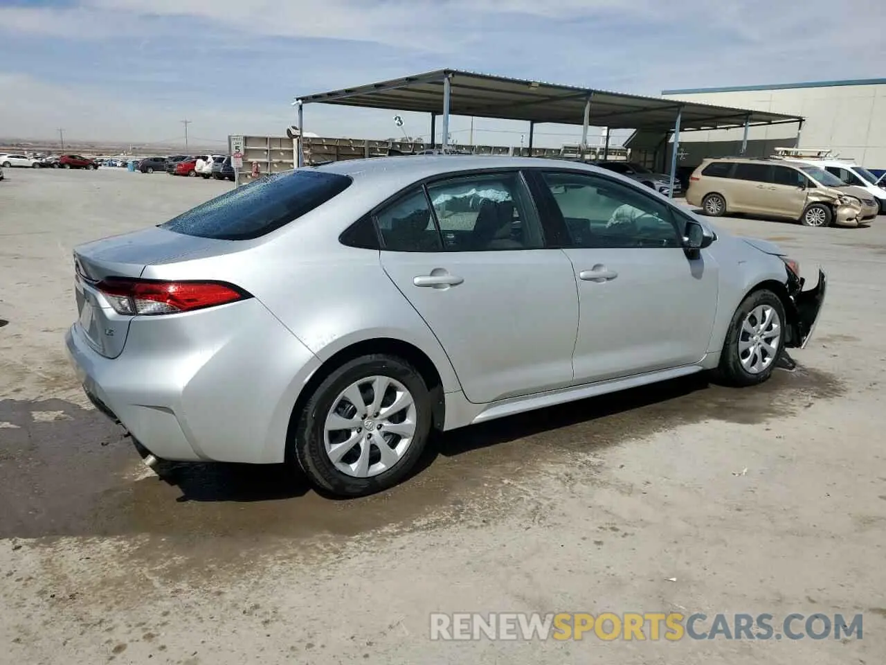 3 Photograph of a damaged car 5YFB4MDEXRP096426 TOYOTA COROLLA 2024