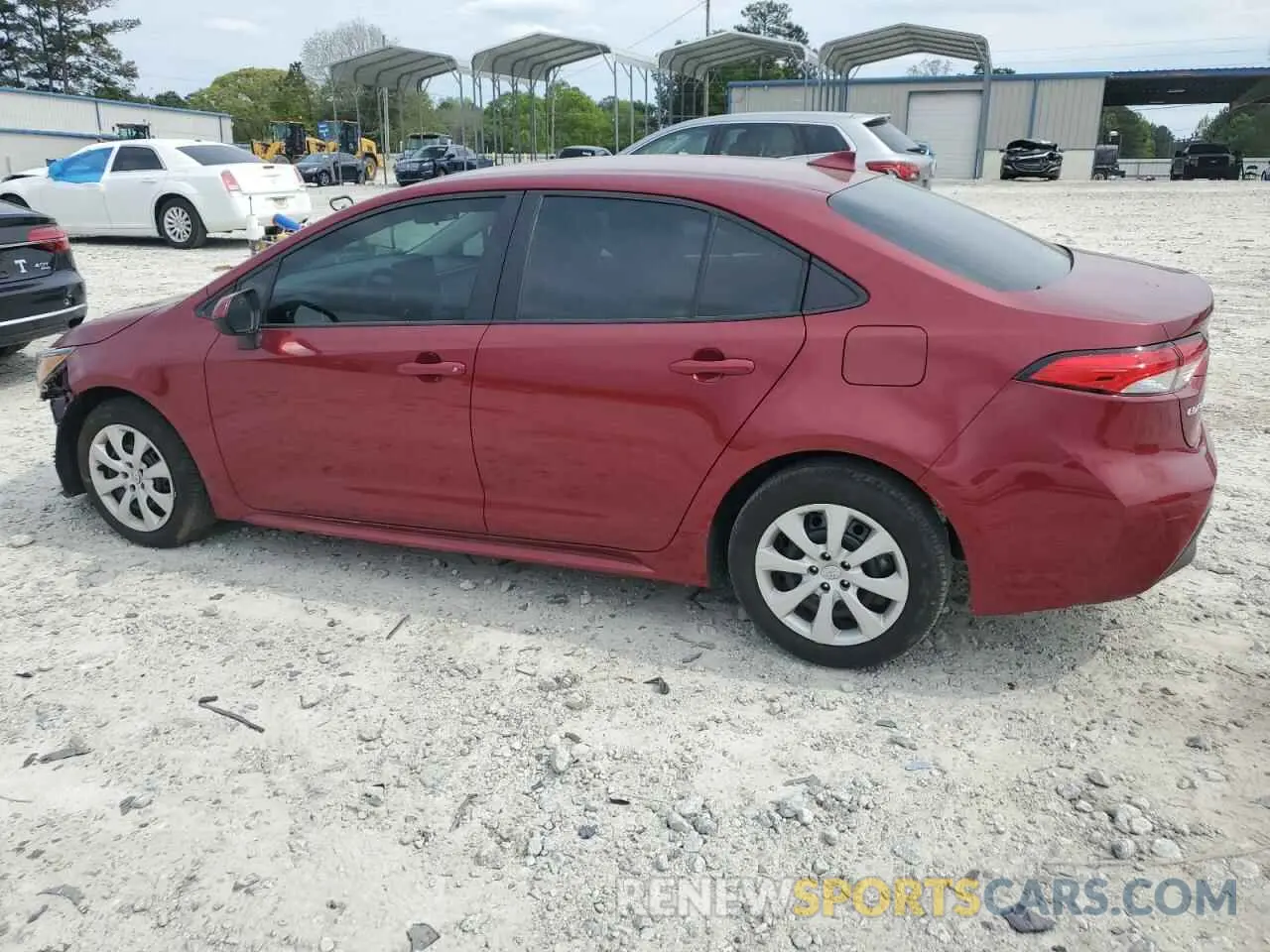 2 Photograph of a damaged car 5YFB4MDEXRP102337 TOYOTA COROLLA 2024
