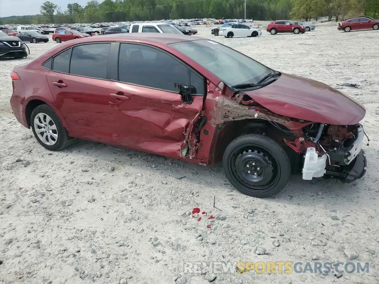 4 Photograph of a damaged car 5YFB4MDEXRP102337 TOYOTA COROLLA 2024