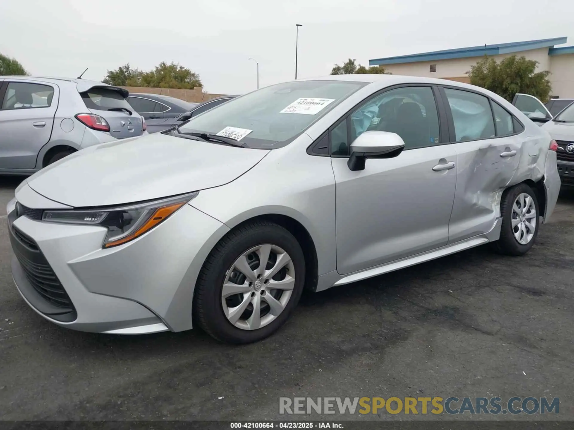 2 Photograph of a damaged car 5YFB4MDEXRP106971 TOYOTA COROLLA 2024