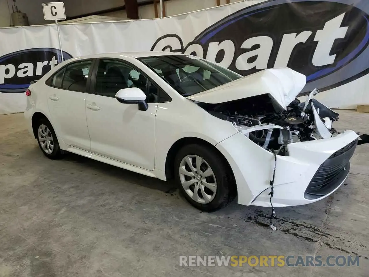 4 Photograph of a damaged car 5YFB4MDEXRP114570 TOYOTA COROLLA 2024