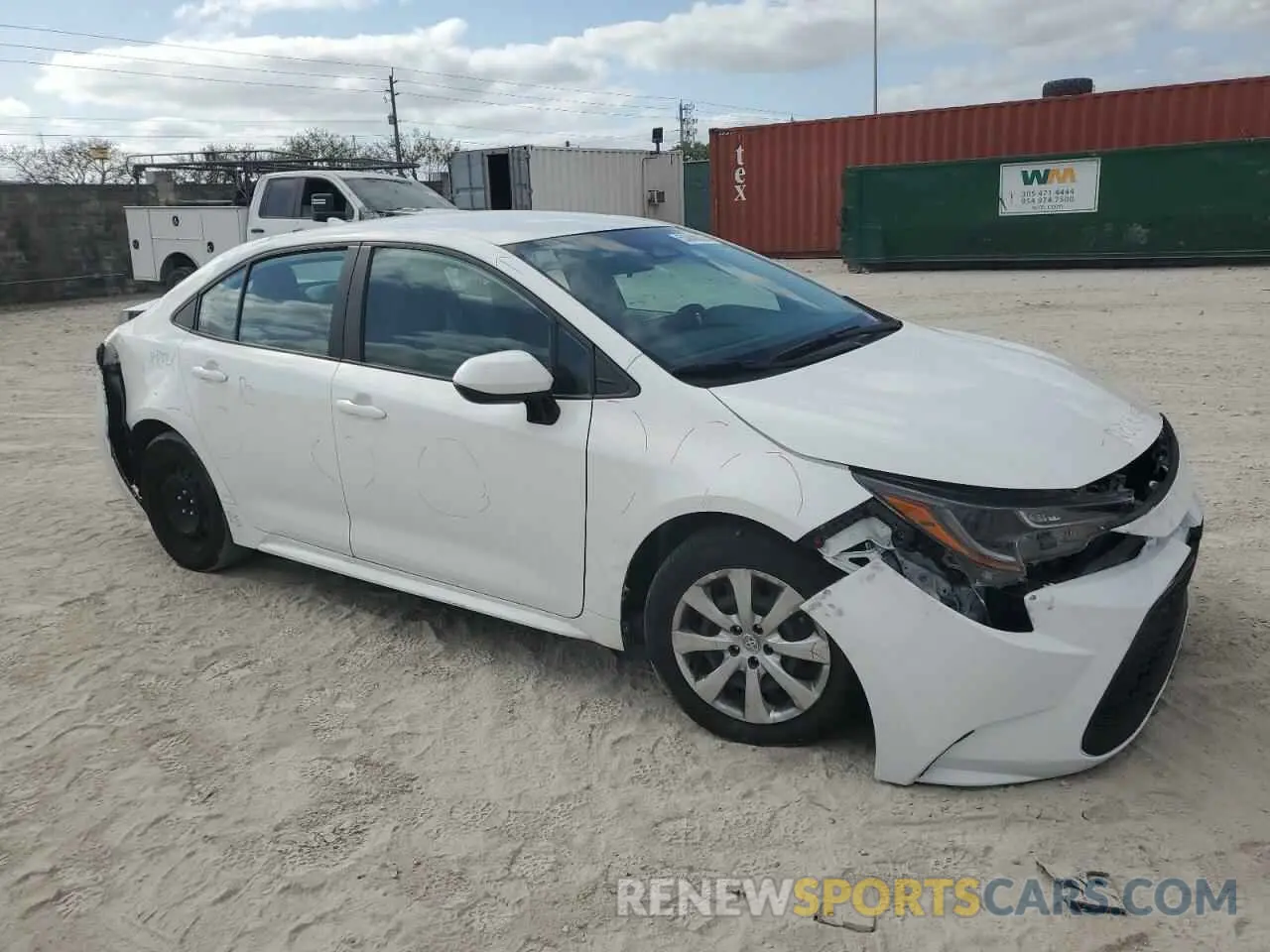 4 Photograph of a damaged car 5YFB4MDEXRP125844 TOYOTA COROLLA 2024