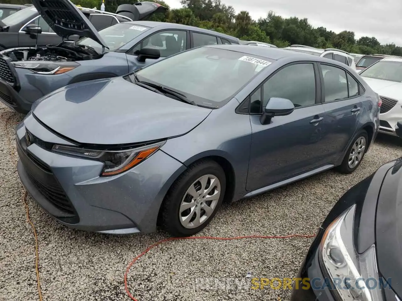 1 Photograph of a damaged car 5YFB4MDEXRP125987 TOYOTA COROLLA 2024