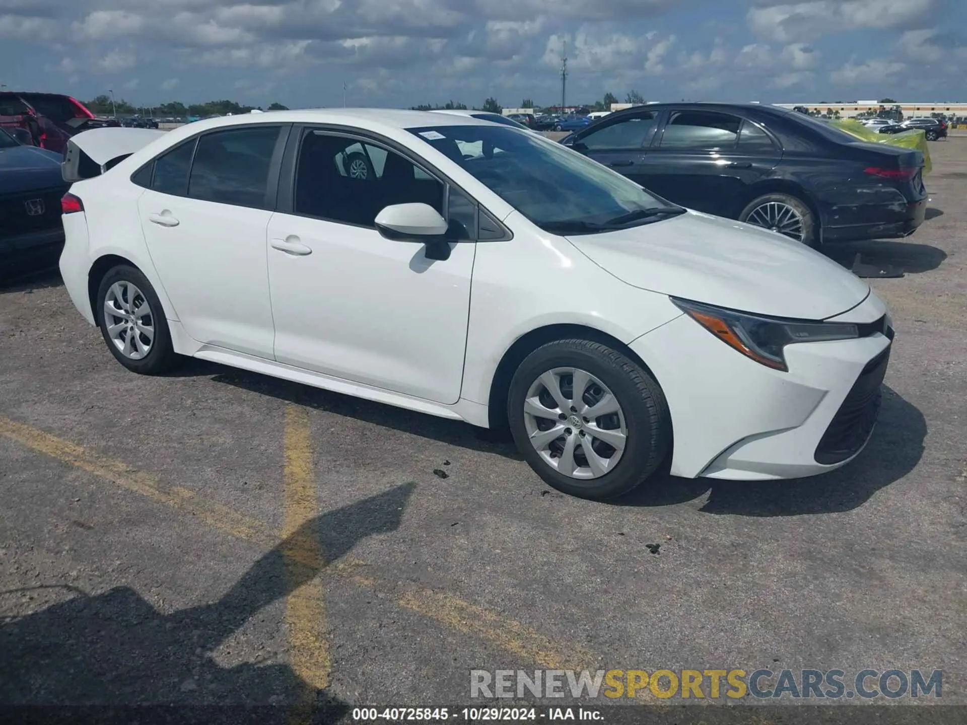 1 Photograph of a damaged car 5YFB4MDEXRP136777 TOYOTA COROLLA 2024