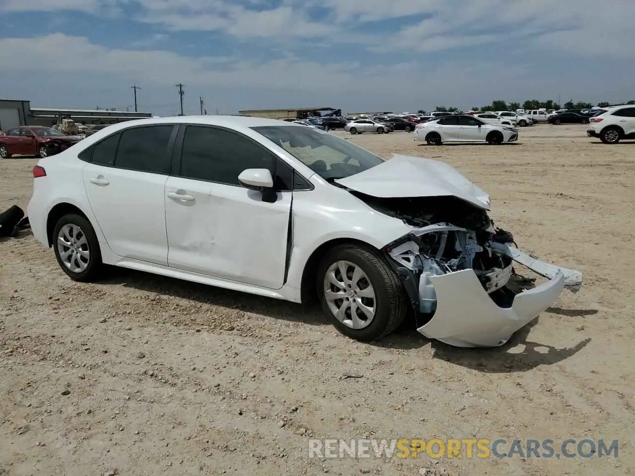 4 Photograph of a damaged car 5YFB4MDEXRP139694 TOYOTA COROLLA 2024