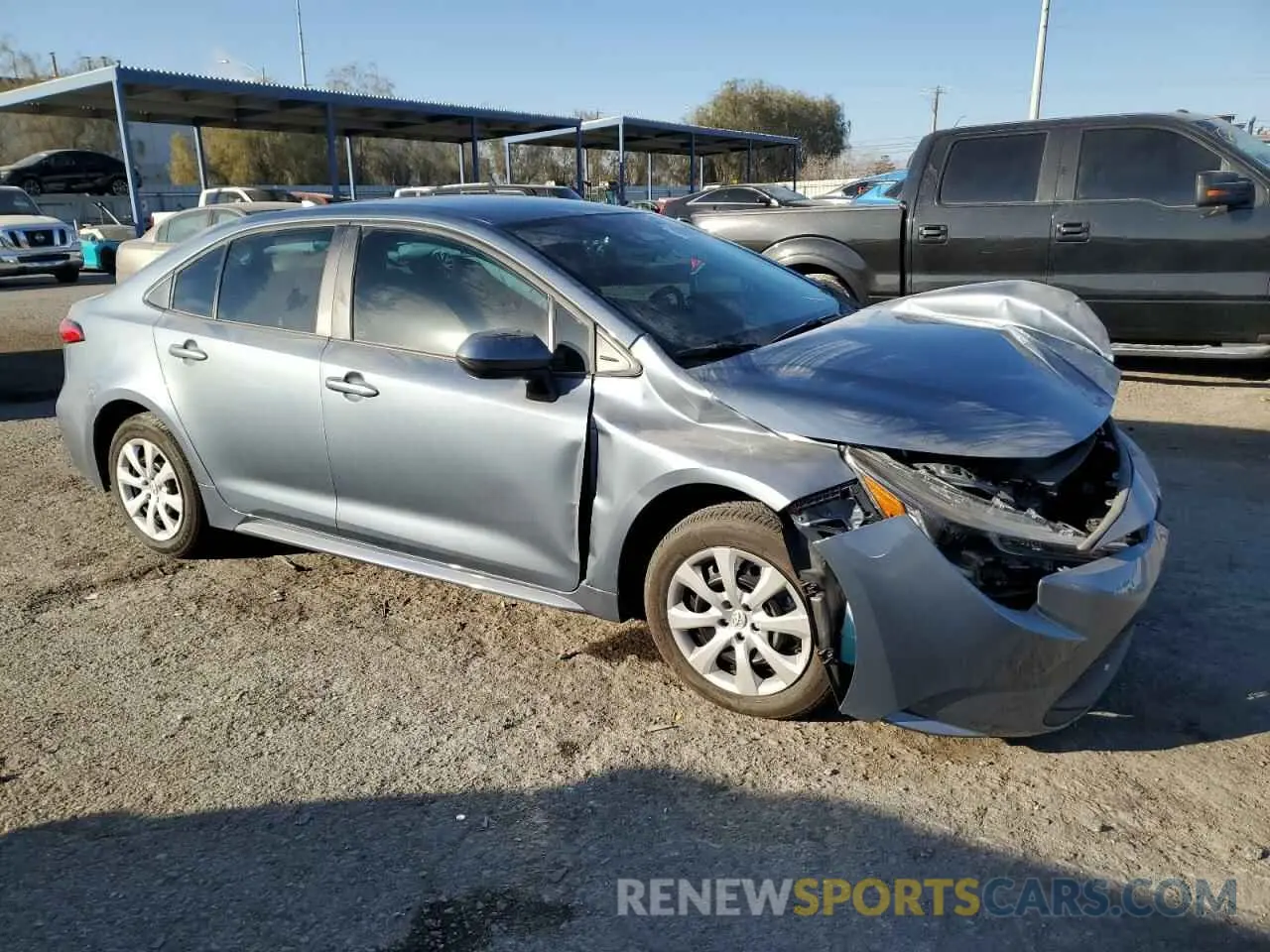 4 Photograph of a damaged car 5YFB4MDEXRP150386 TOYOTA COROLLA 2024