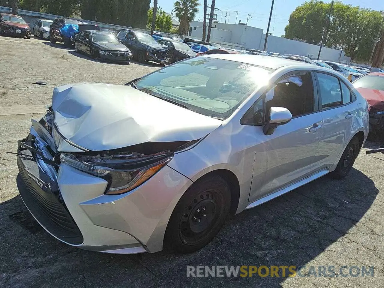 1 Photograph of a damaged car 5YFB4MDEXRP151909 TOYOTA COROLLA 2024