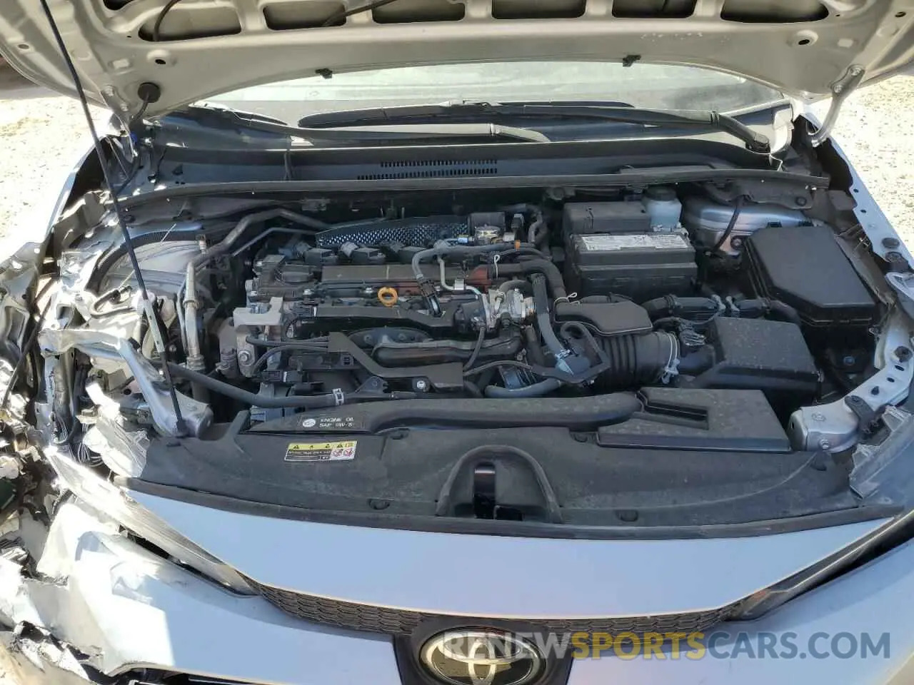 11 Photograph of a damaged car 5YFB4MDEXRP174140 TOYOTA COROLLA 2024