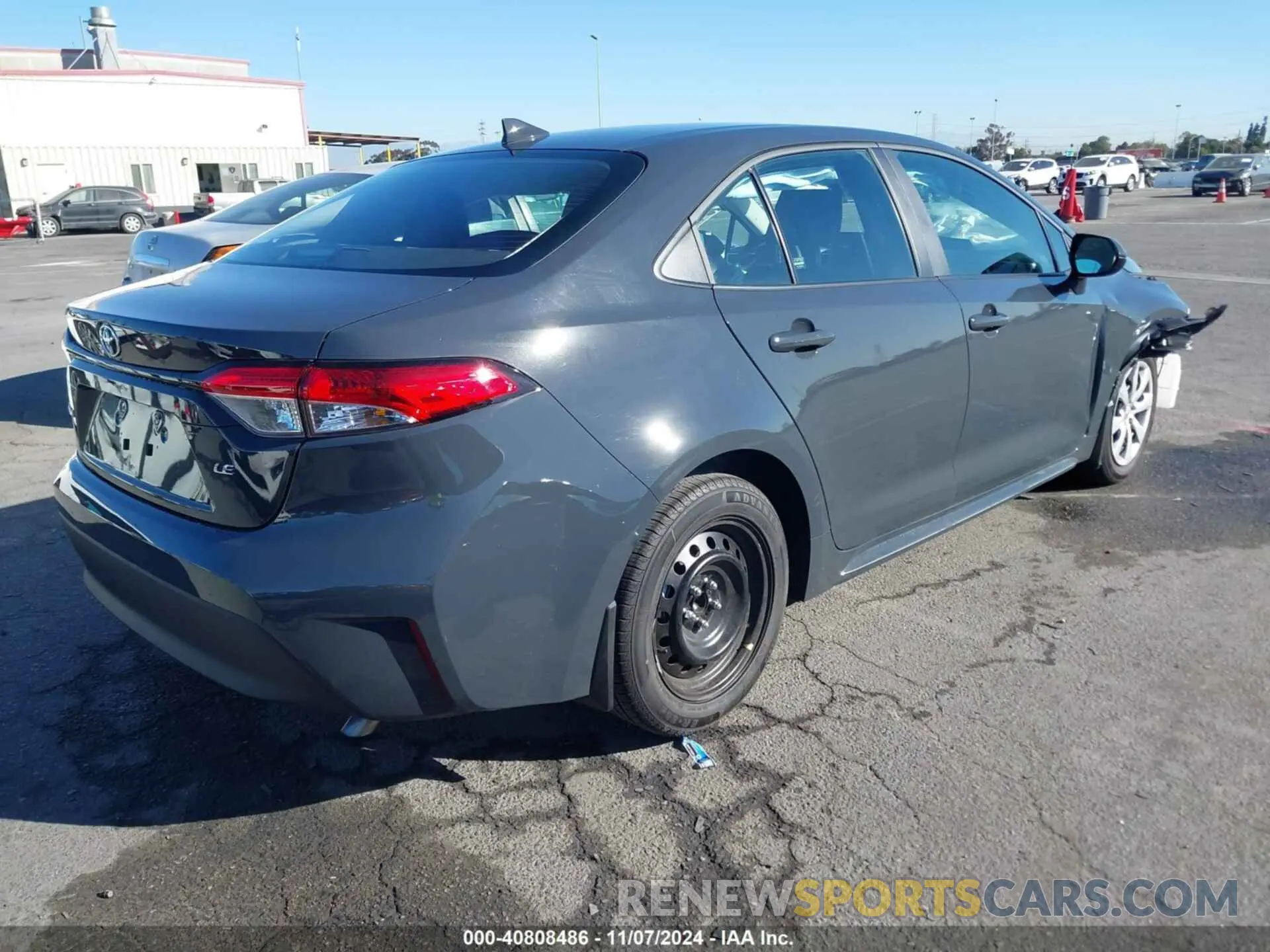 4 Photograph of a damaged car 5YFB4MDEXRP206827 TOYOTA COROLLA 2024