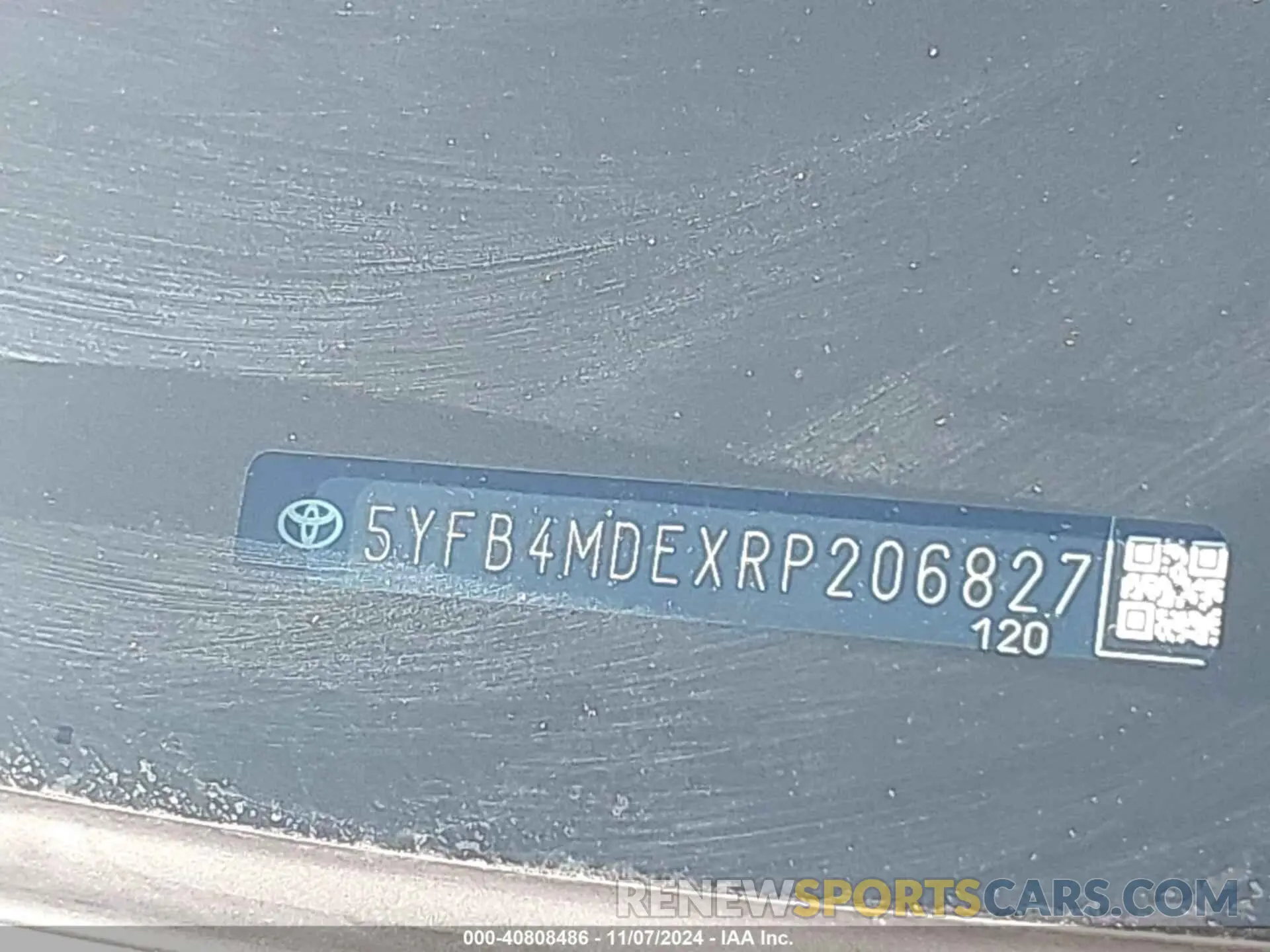 9 Photograph of a damaged car 5YFB4MDEXRP206827 TOYOTA COROLLA 2024