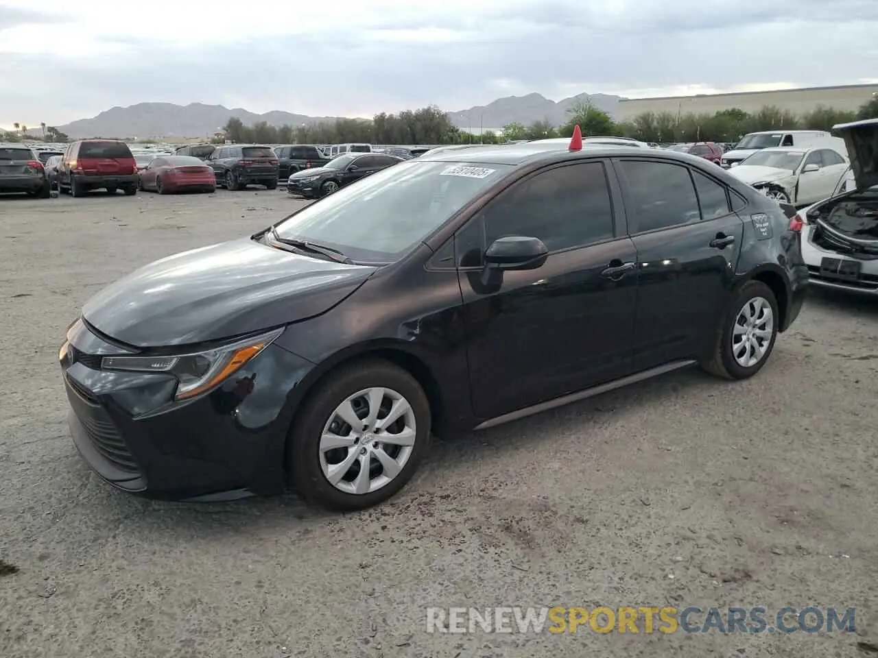 1 Photograph of a damaged car 5YFB4MDEXRP215172 TOYOTA COROLLA 2024