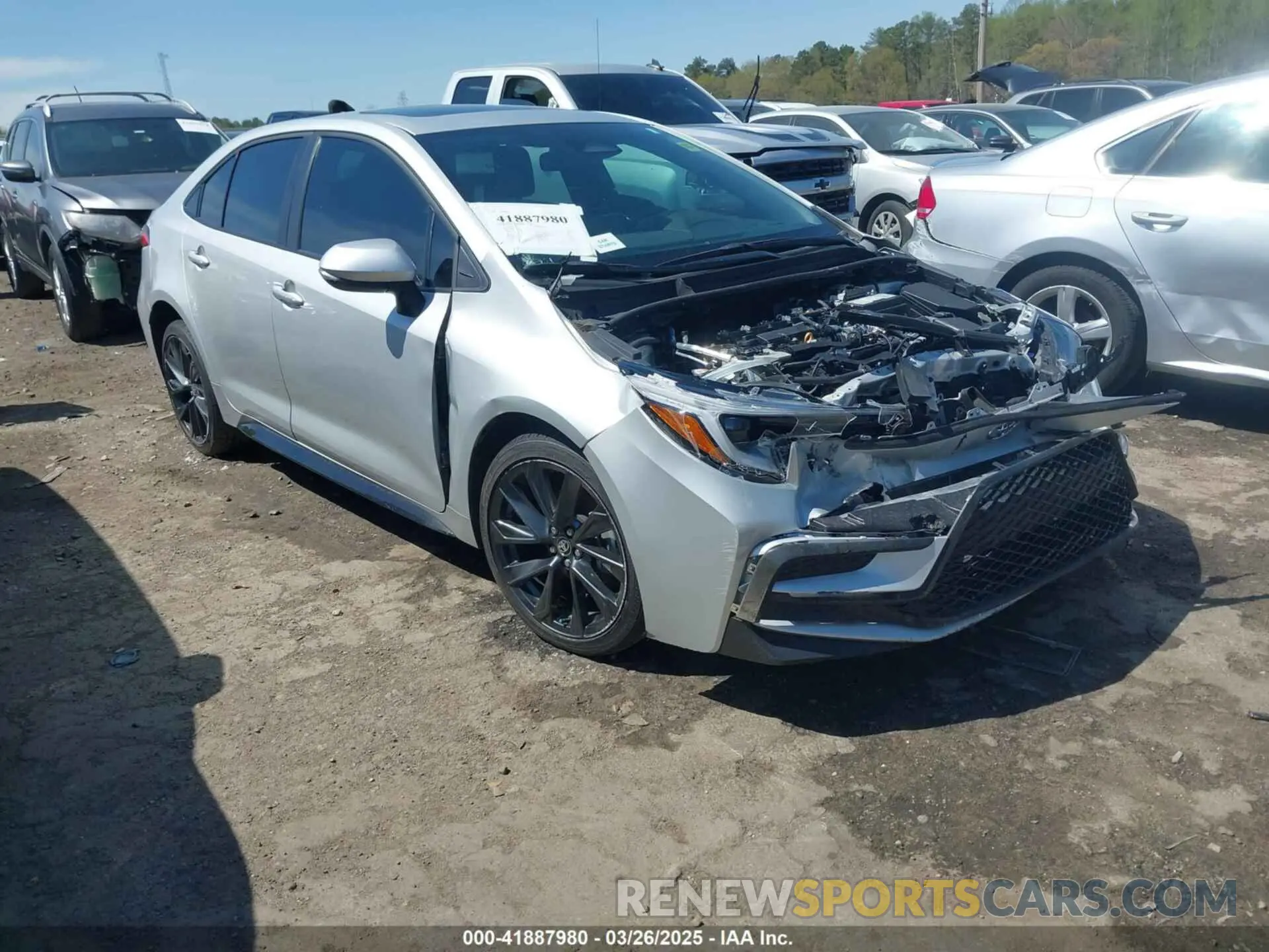 1 Фотография поврежденного автомобиля 5YFP4MCE5RP177468 TOYOTA COROLLA 2024