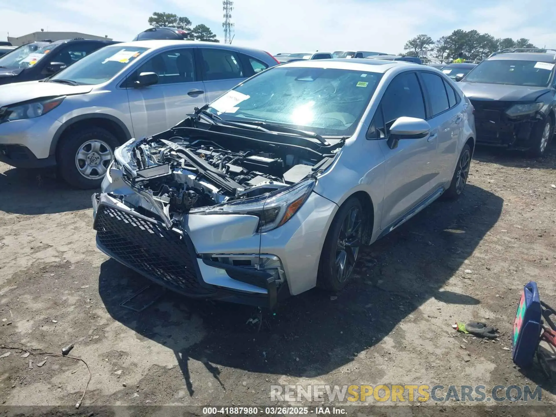 2 Фотография поврежденного автомобиля 5YFP4MCE5RP177468 TOYOTA COROLLA 2024