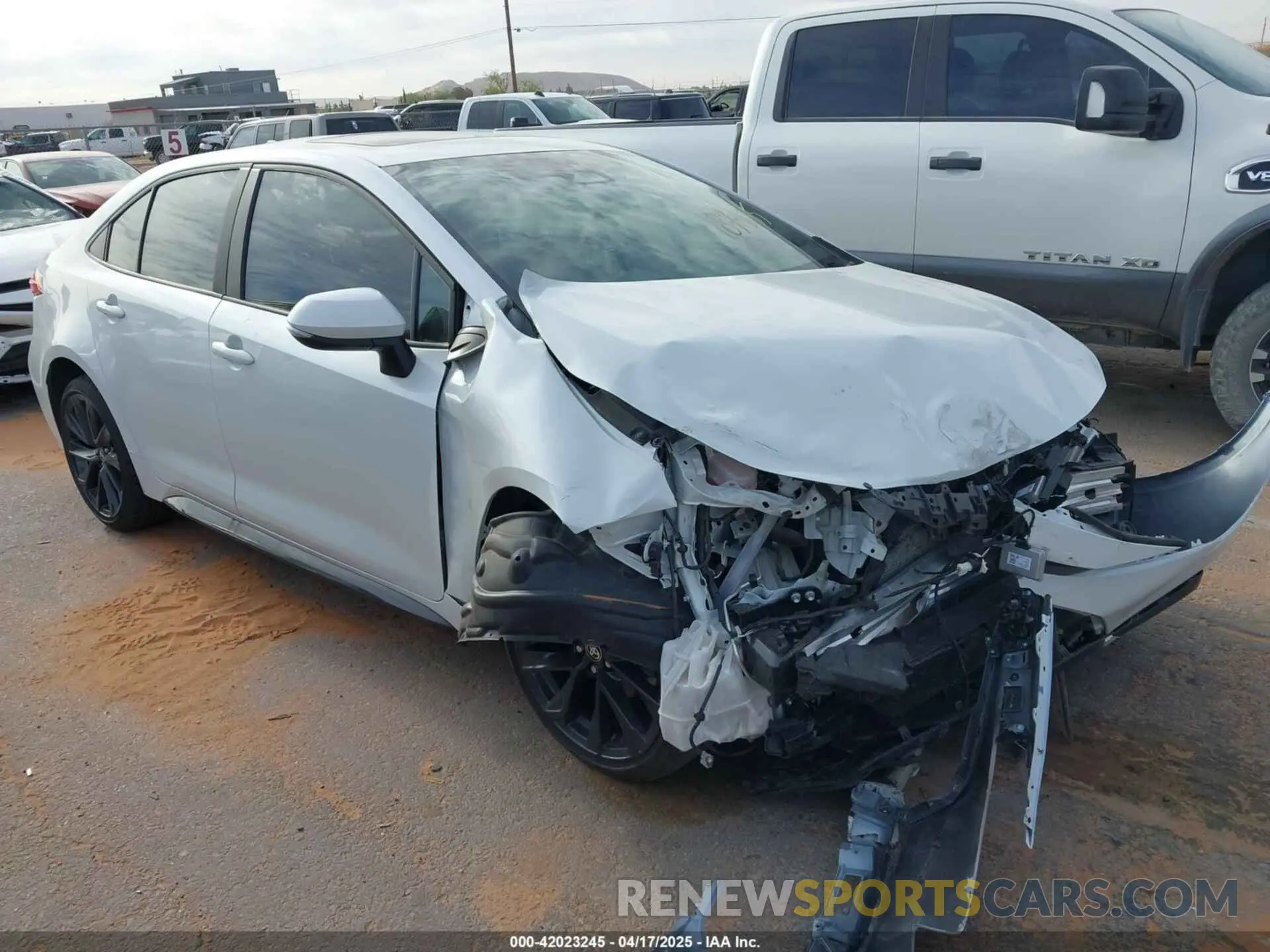 1 Photograph of a damaged car 5YFP4MCE8RP187685 TOYOTA COROLLA 2024