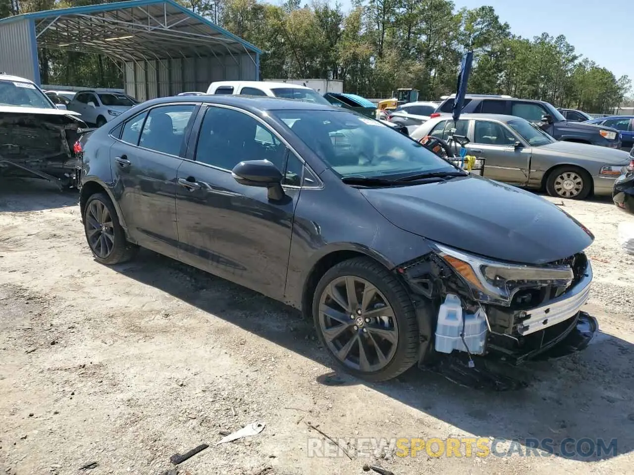 4 Фотография поврежденного автомобиля 5YFP4MCEXRP208181 TOYOTA COROLLA 2024