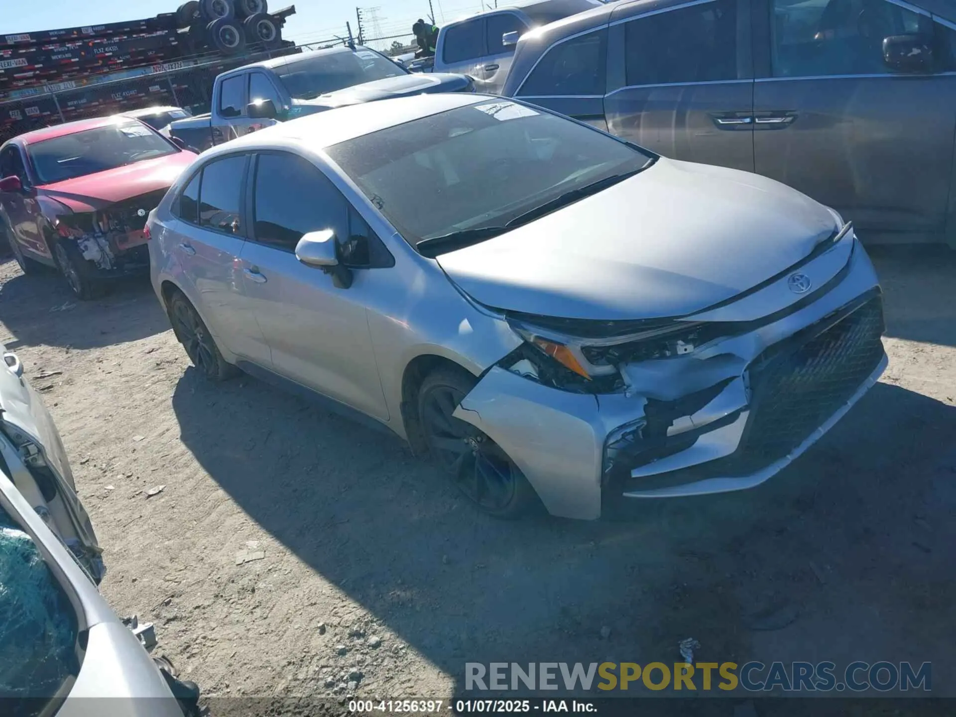 1 Photograph of a damaged car 5YFS4MCE0RP205302 TOYOTA COROLLA 2024
