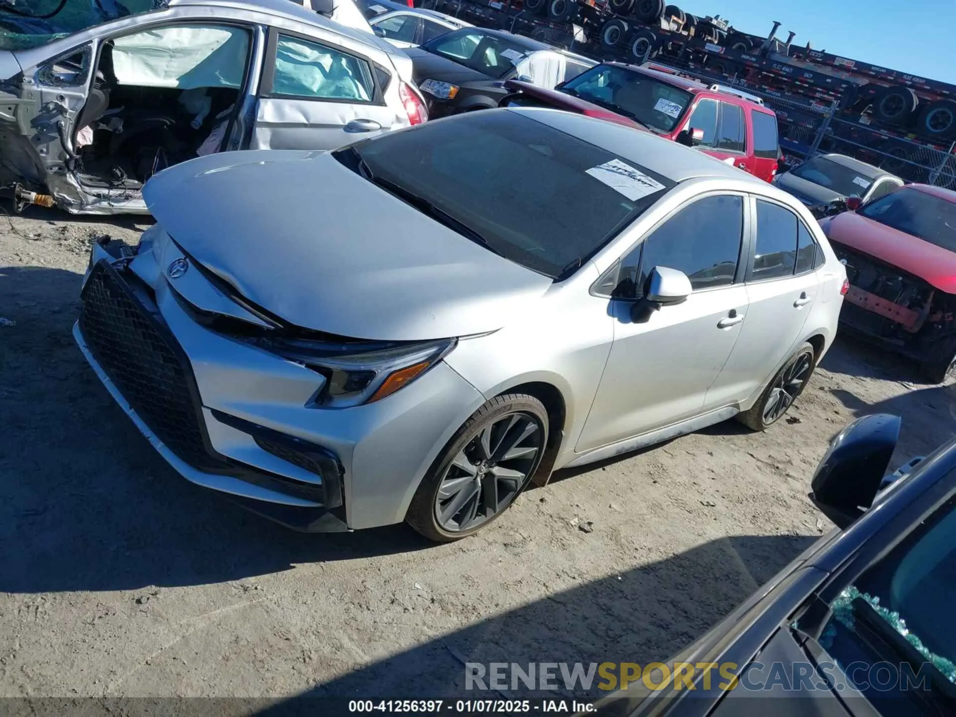 2 Photograph of a damaged car 5YFS4MCE0RP205302 TOYOTA COROLLA 2024