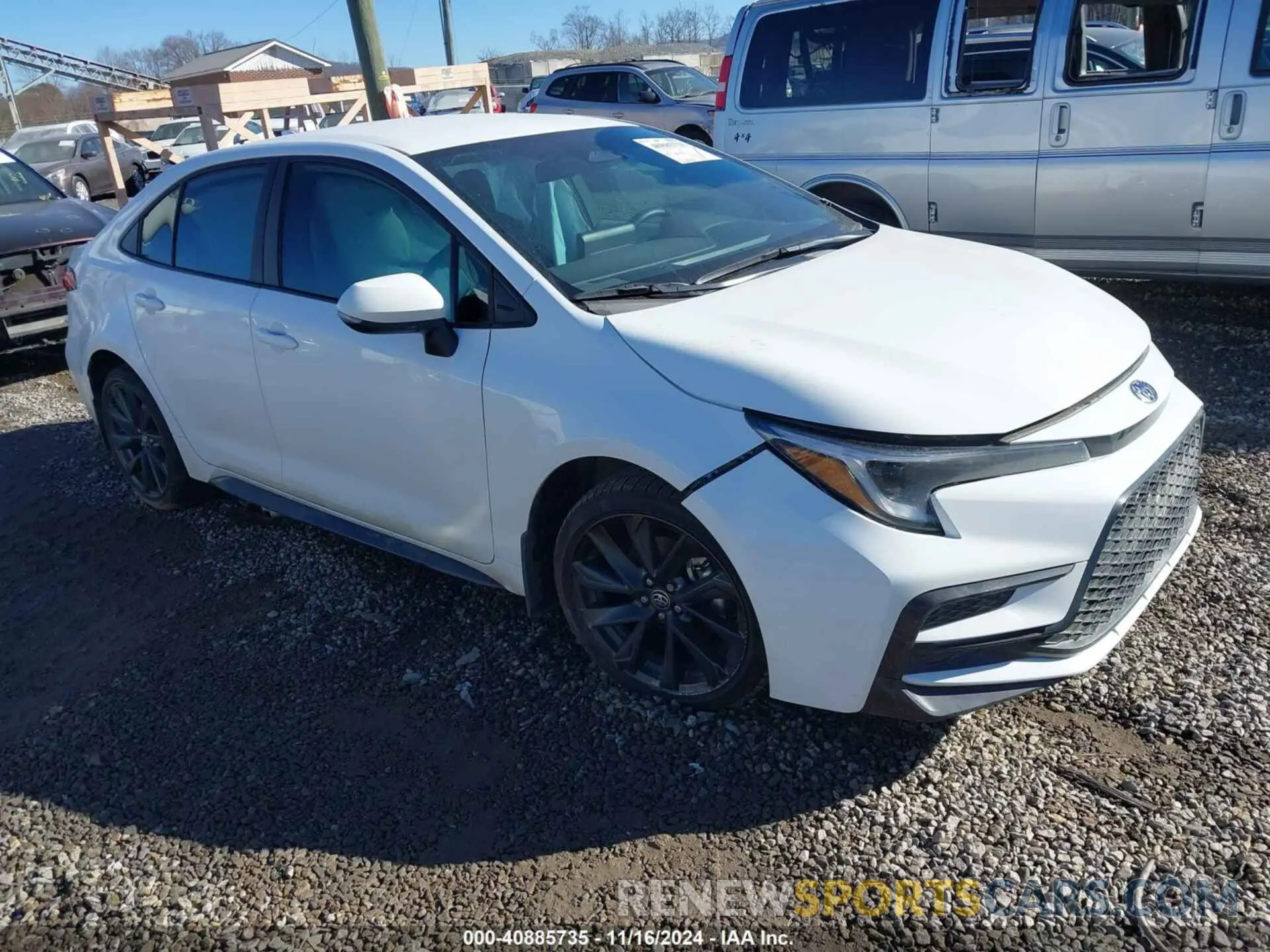 1 Photograph of a damaged car 5YFS4MCE0RP211147 TOYOTA COROLLA 2024