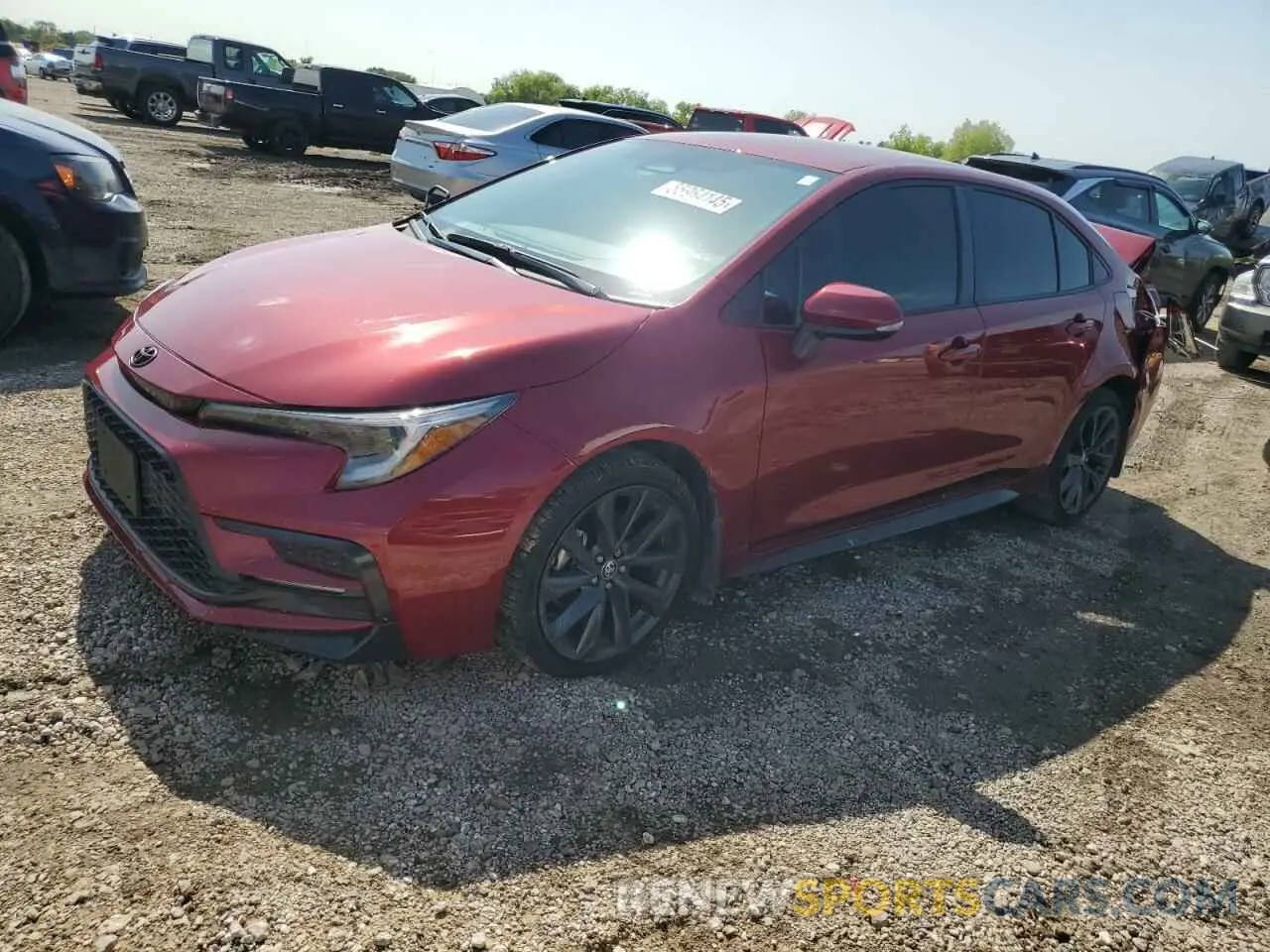 1 Фотография поврежденного автомобиля 5YFS4MCE1RP191569 TOYOTA COROLLA 2024