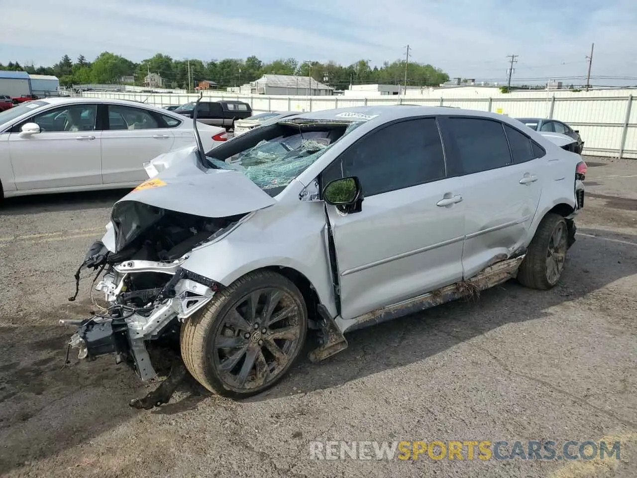 1 Photograph of a damaged car 5YFS4MCE1RP206281 TOYOTA COROLLA 2024